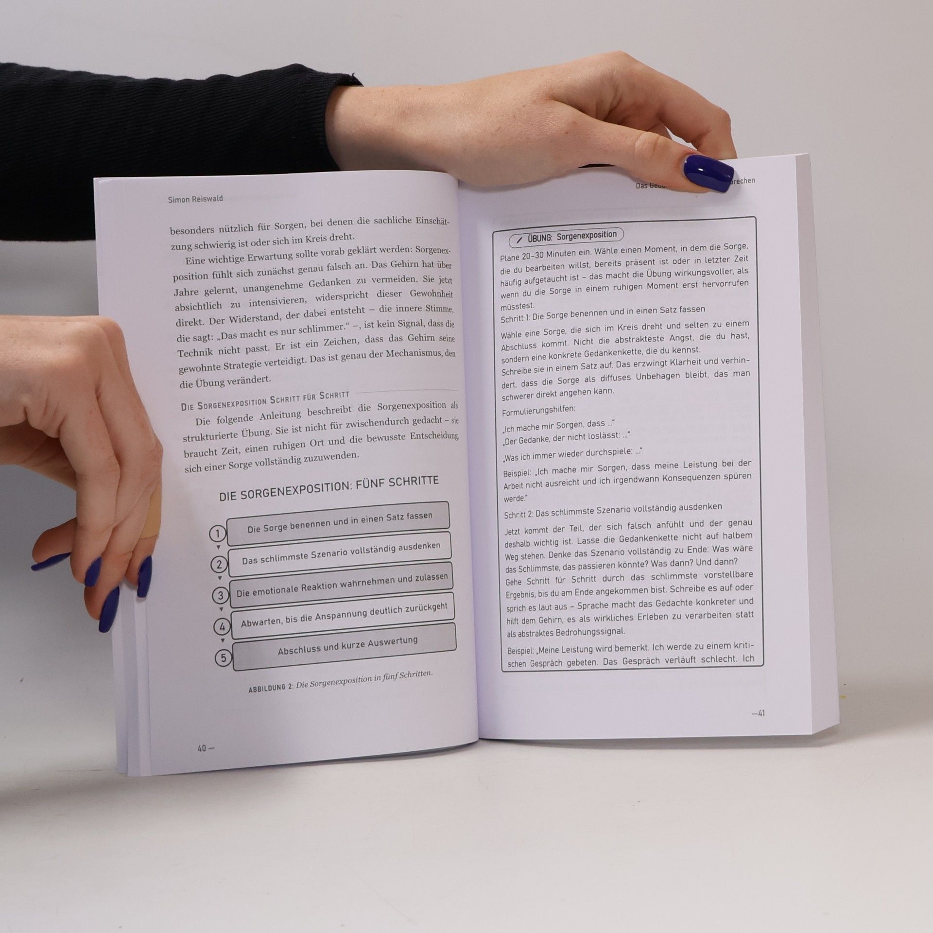 Simon Reiswald Angststörung – Das Selbsthilfe-Praxisbuch: Bewährte Werkzeuge gegen generalisierte Angst: Gedankenkarussell stoppen, Körper entspannen, besser schlafen. So lebst du mit weniger Sorgen und mehr Ruhe