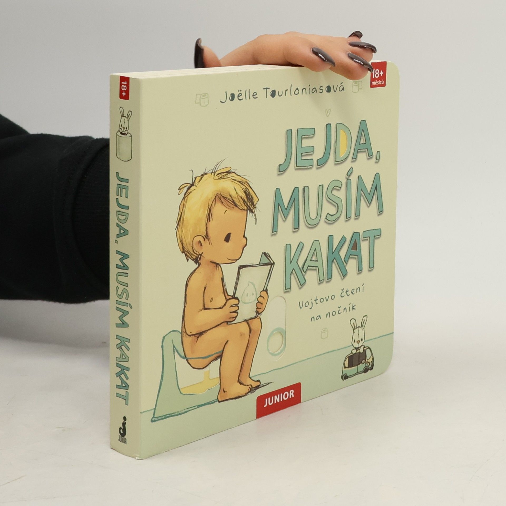 Jejda, musím kakat: Vojtovo čtení na nočník