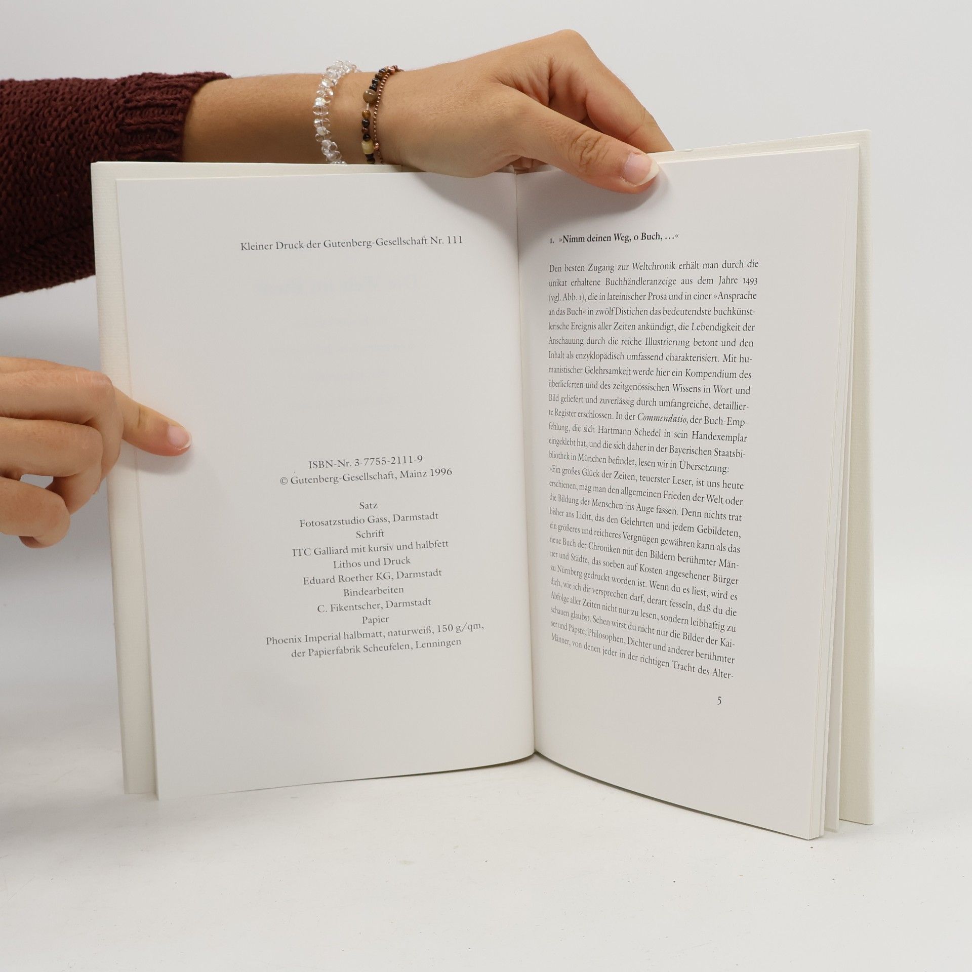 Stephan Füssel Die Welt im Buch