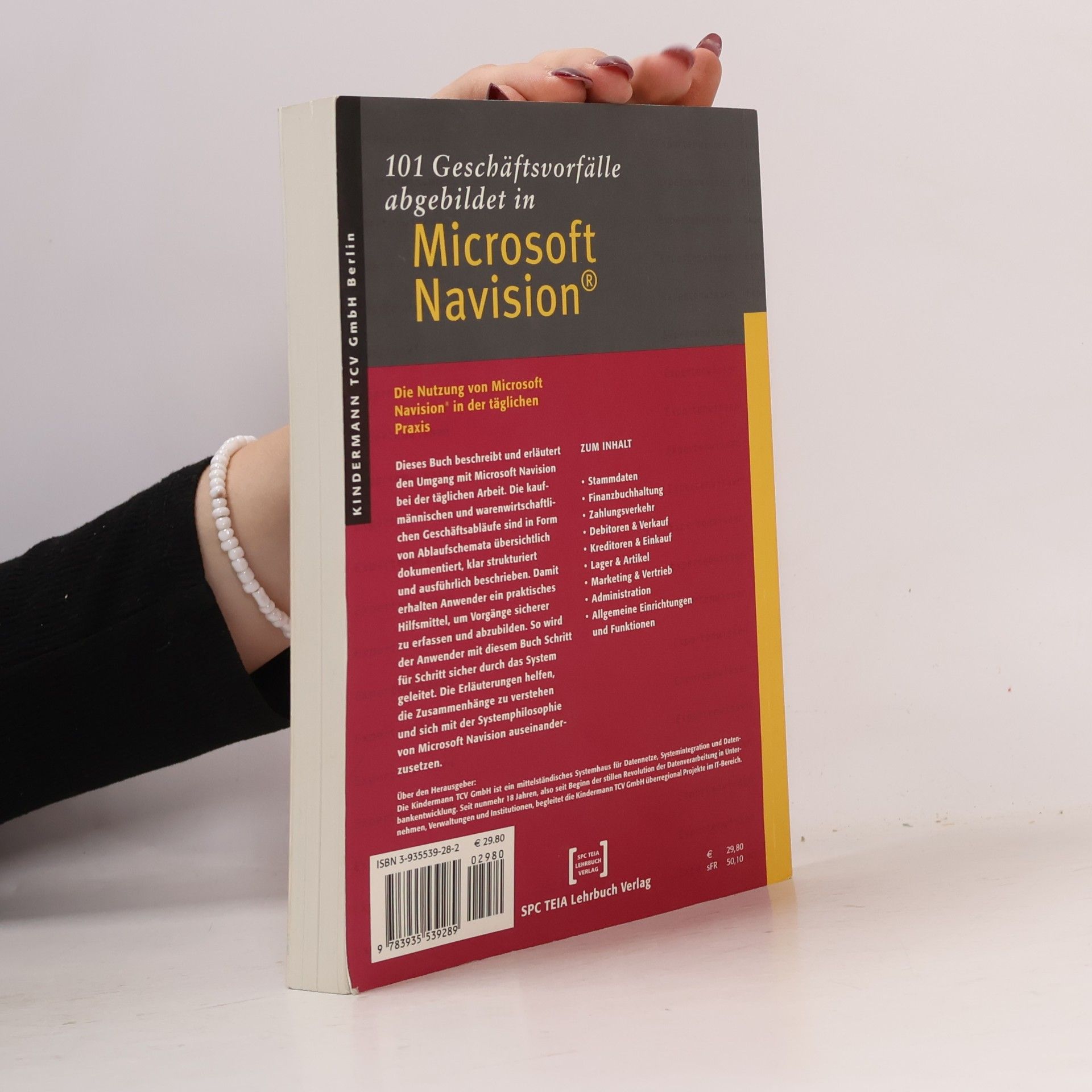 Jörg Bongé 101 Geschäftsvorfälle abgebildet in Microsoft Navision