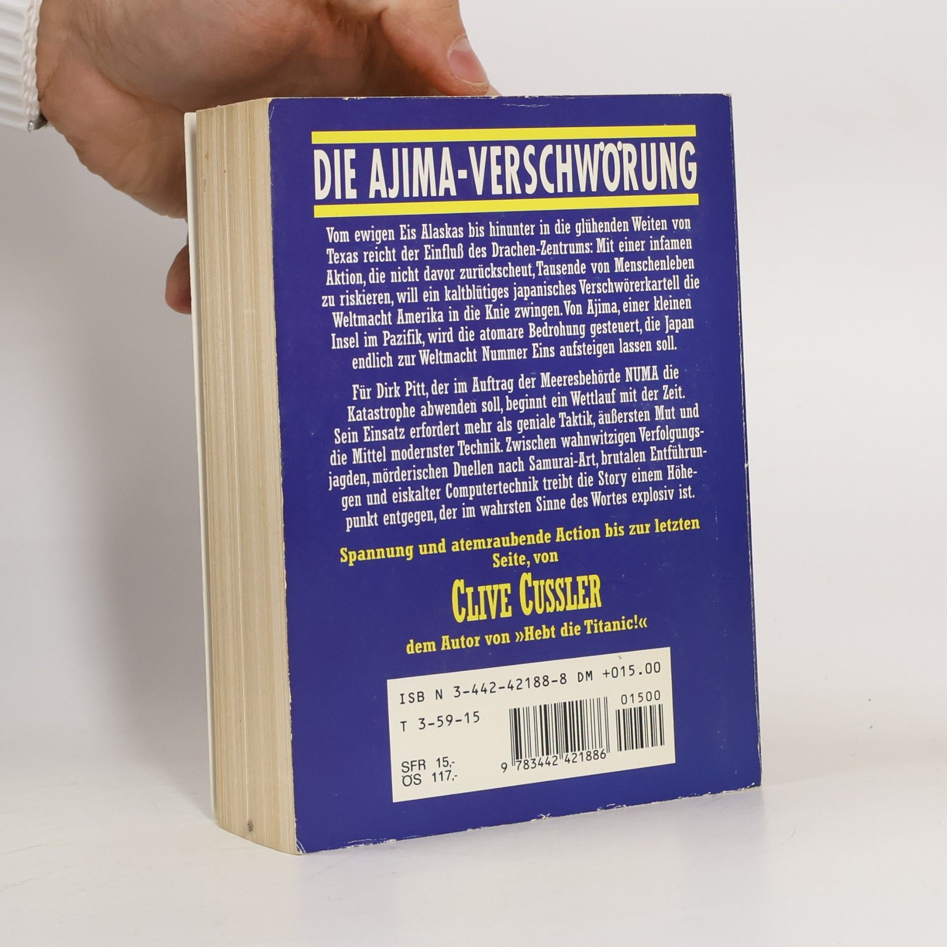 Clive Cussler Die Ajima-Verschwörung