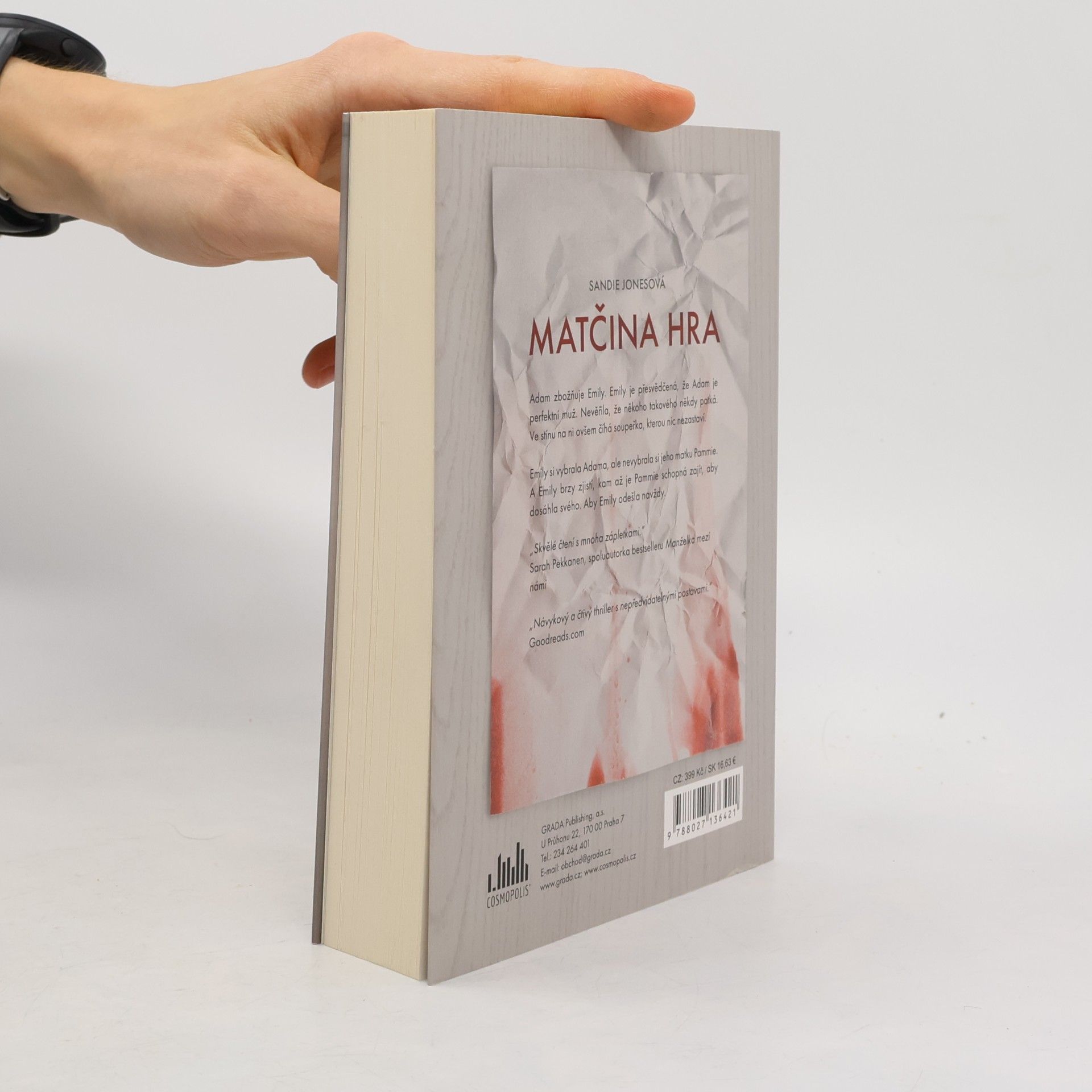 Sandie Jones Matčina hra