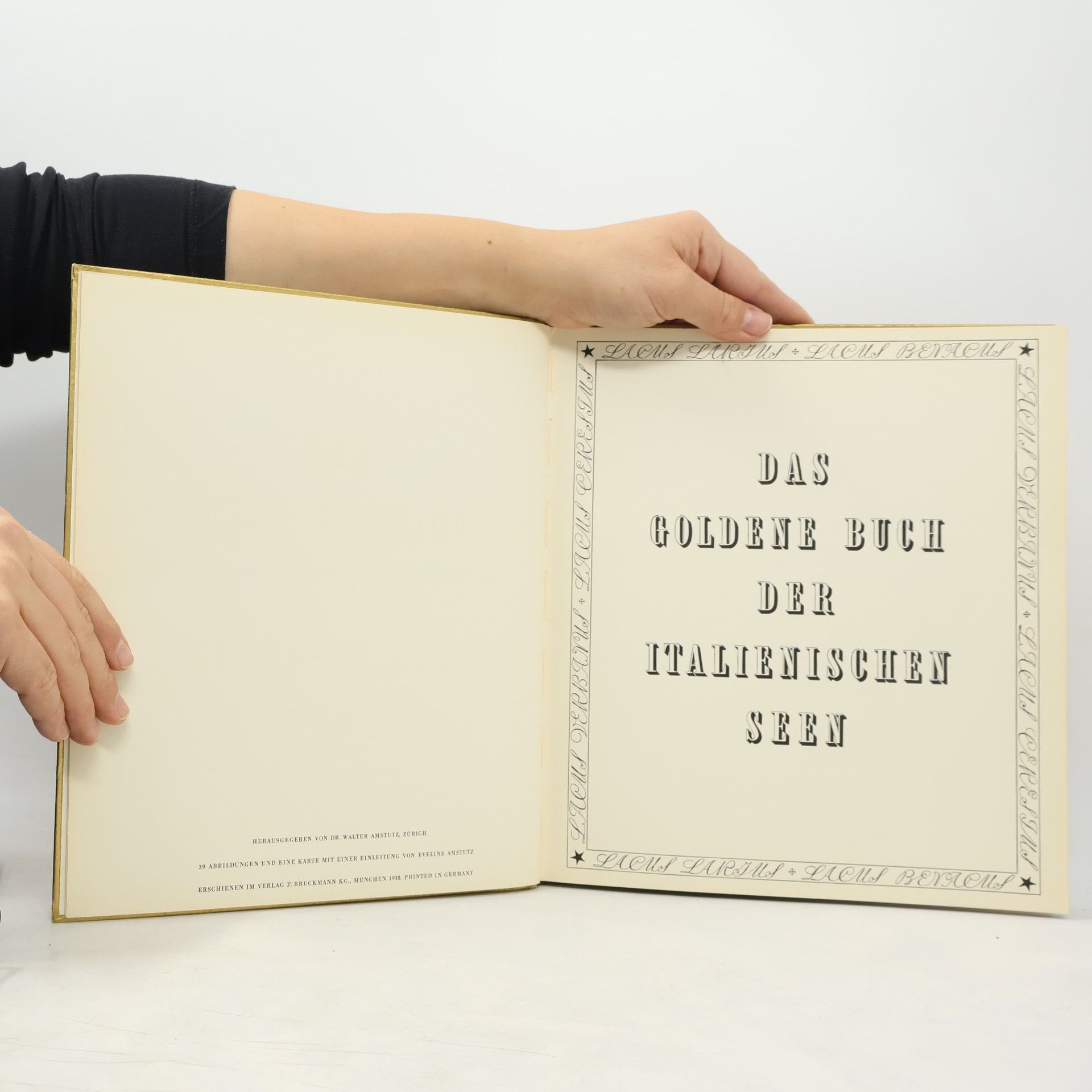 Eveline Amstutz Das goldene Buch der italienischen Seen