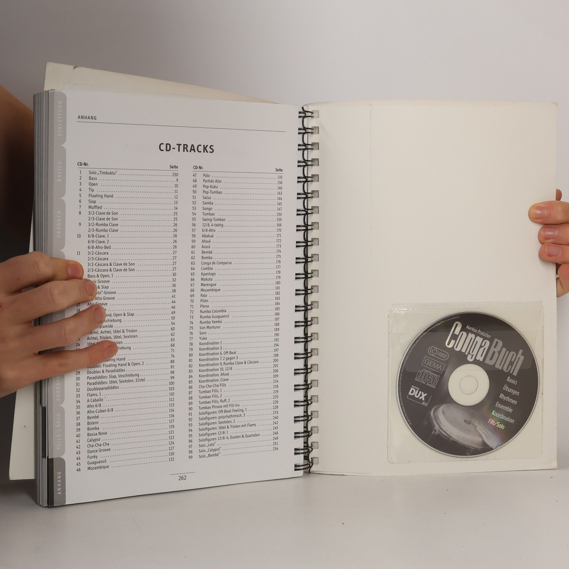 Martina Prutscher Conga Buch