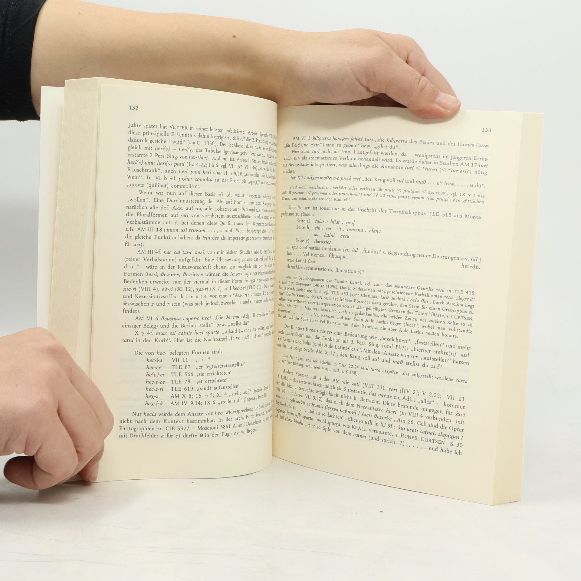 Ambros Josef Pfiffig Die etruskische Sprache