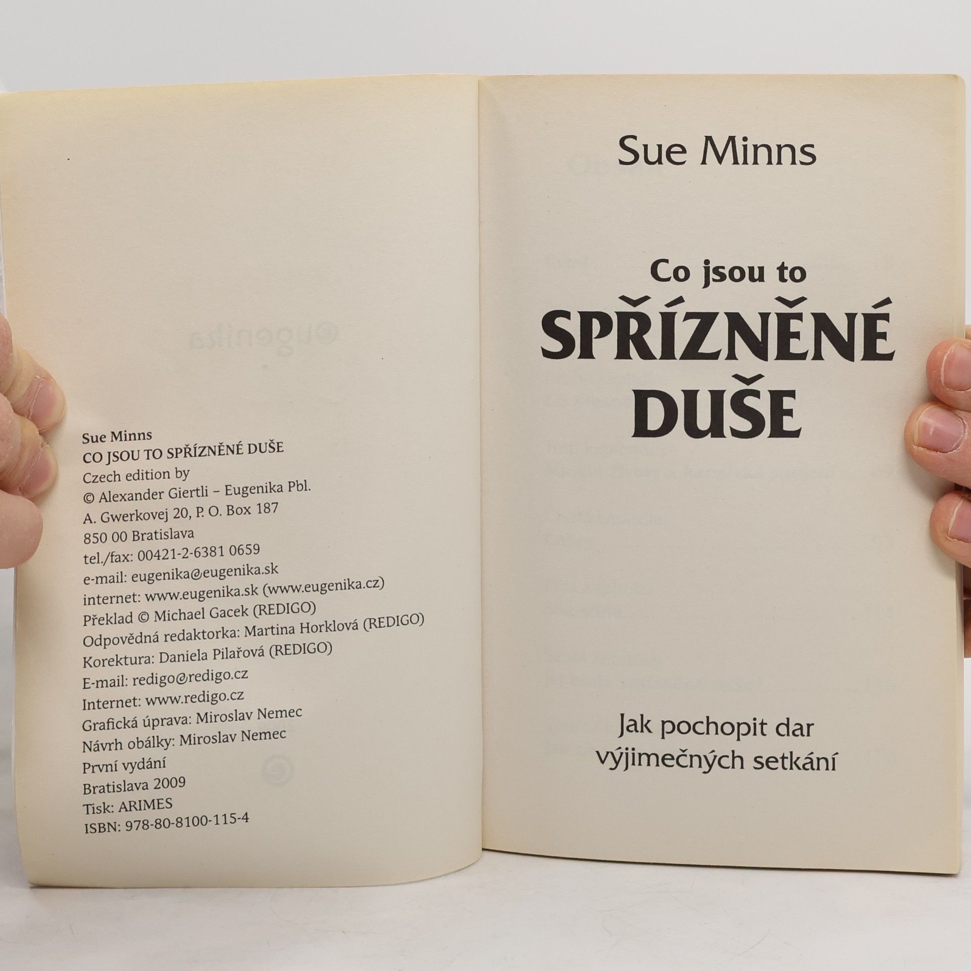Sue Minns Co jsou to spřízněné duše: jak pochopit dar výjimečných setkání