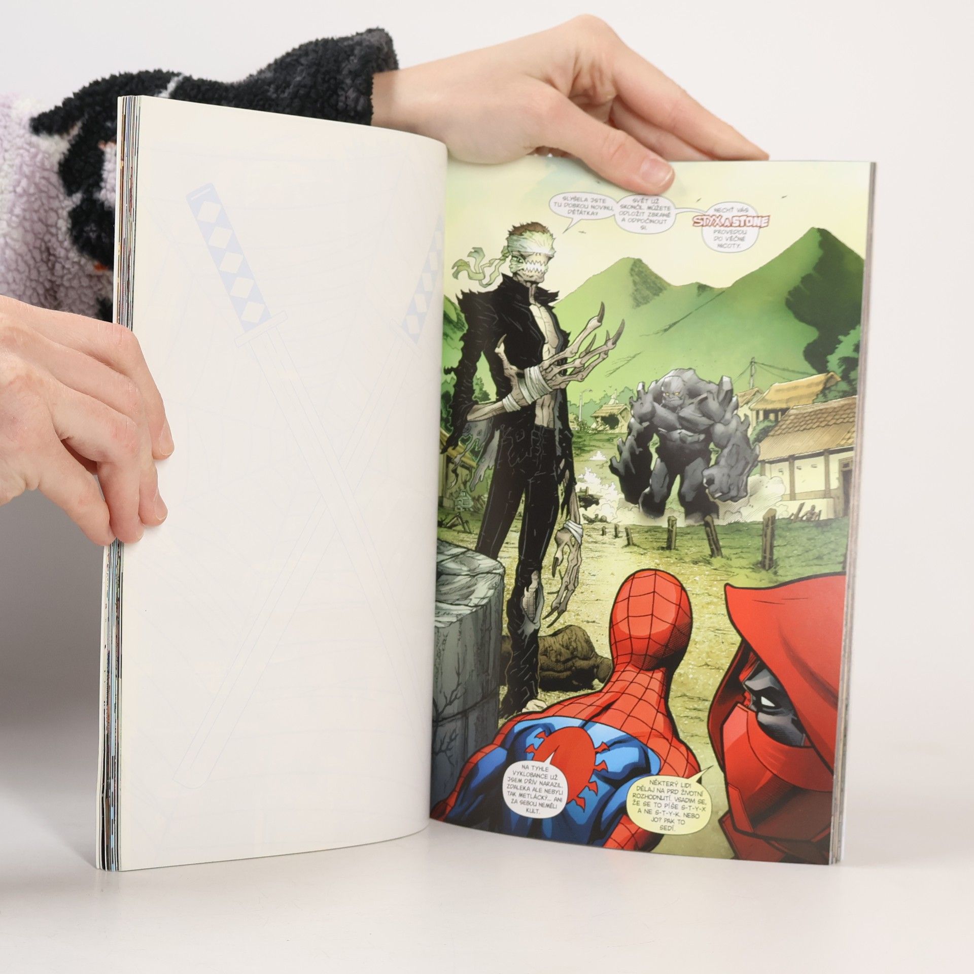 Stan Lee Spider-Man. Deadpool 1
