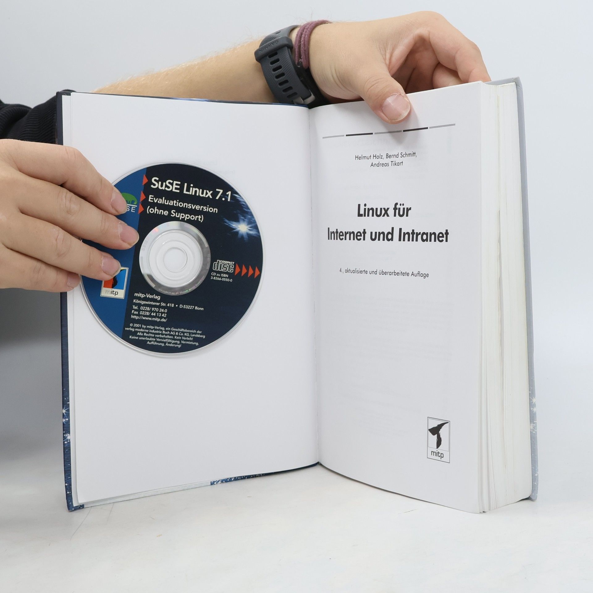 Helmut Holz Linux für Internet und Intranet, 4., aktualisierte und überarbeitete Auflage