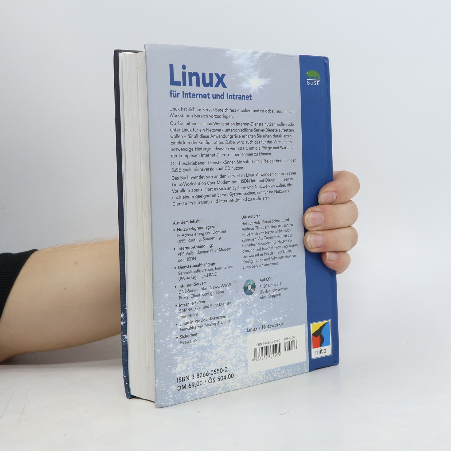 Helmut Holz Linux für Internet und Intranet, 4., aktualisierte und überarbeitete Auflage