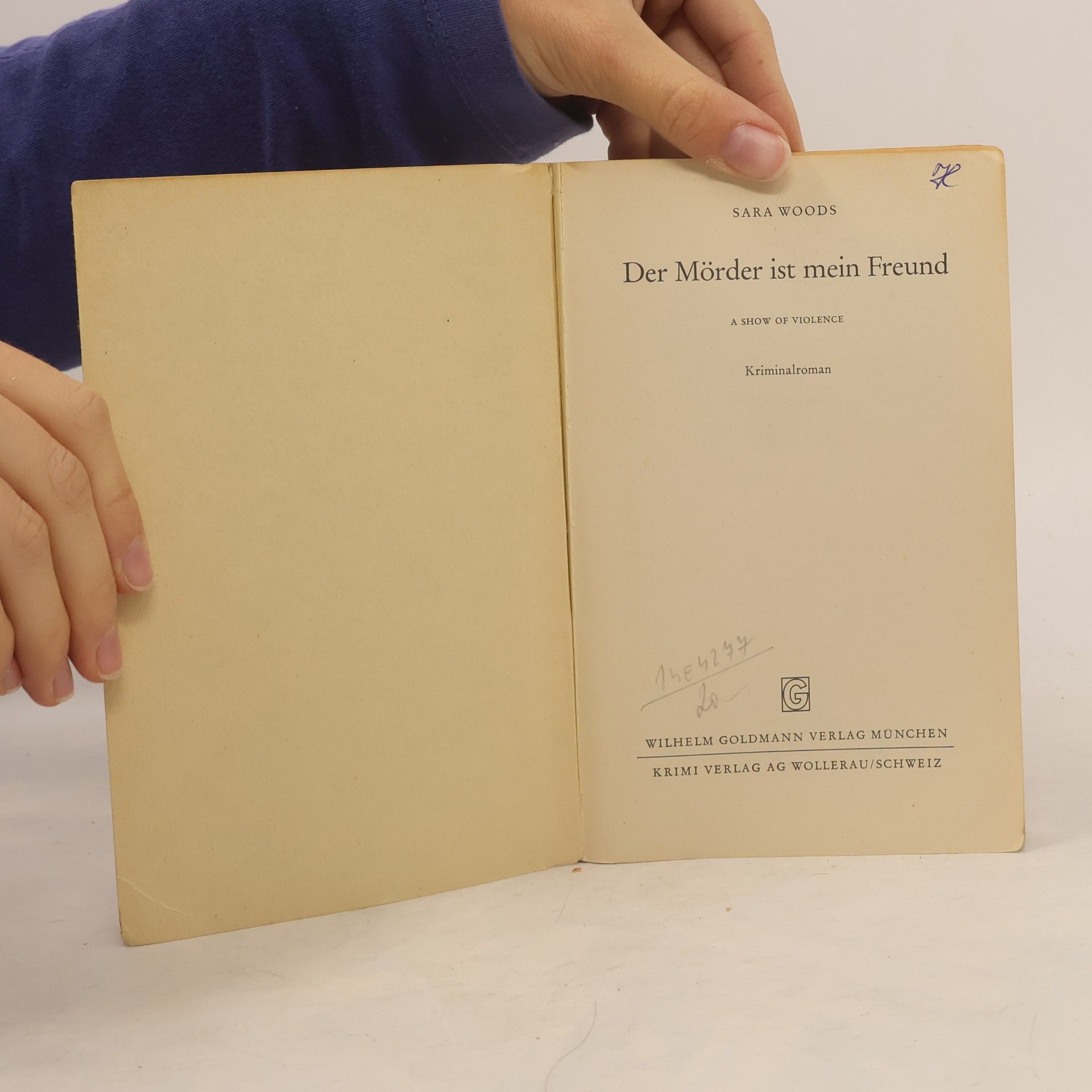 Sara Woods Der Mörder ist mein Freund