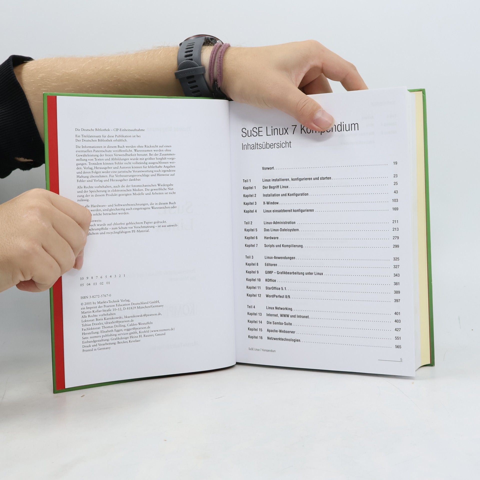 Thomas Stegemann Kompendium: SuSE Linux 7
