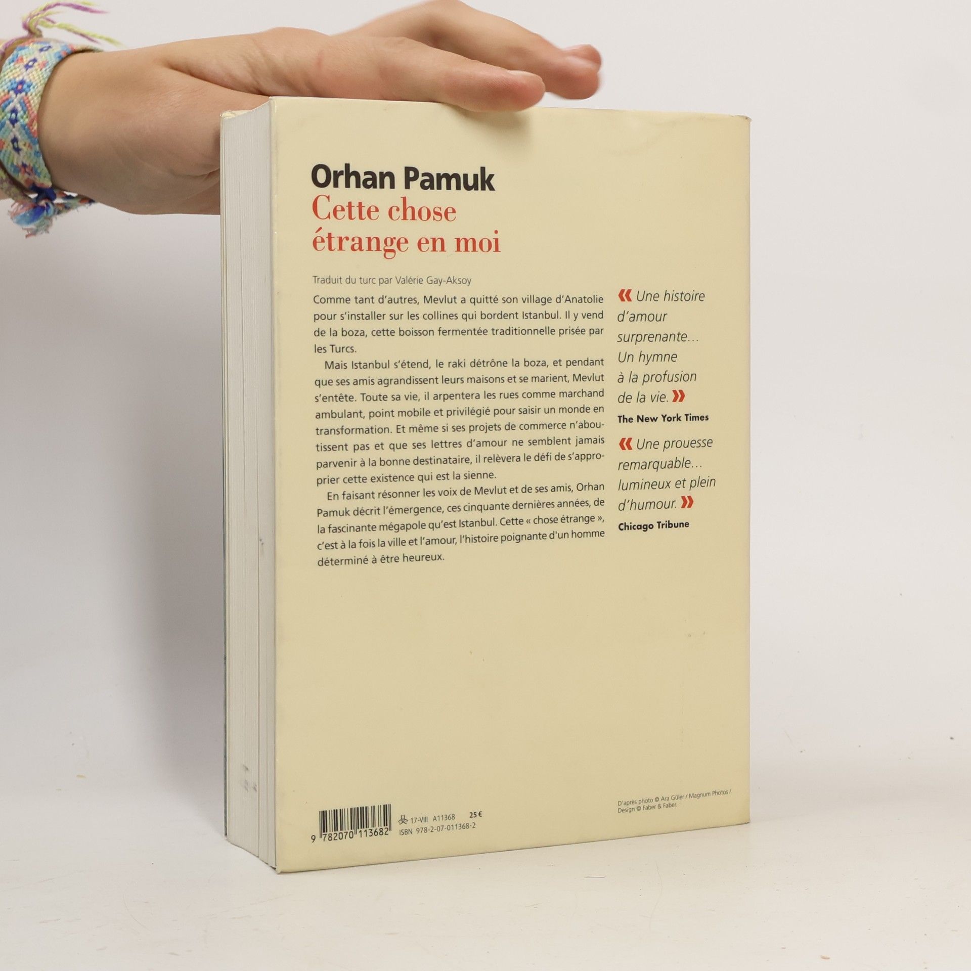Orhan Pamuk Cette chose étrange en moi