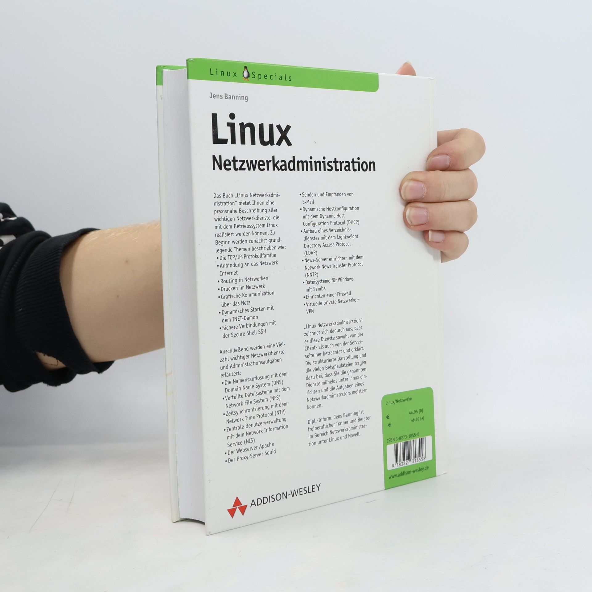 Jens Banning Linux-Netzwerkadministration