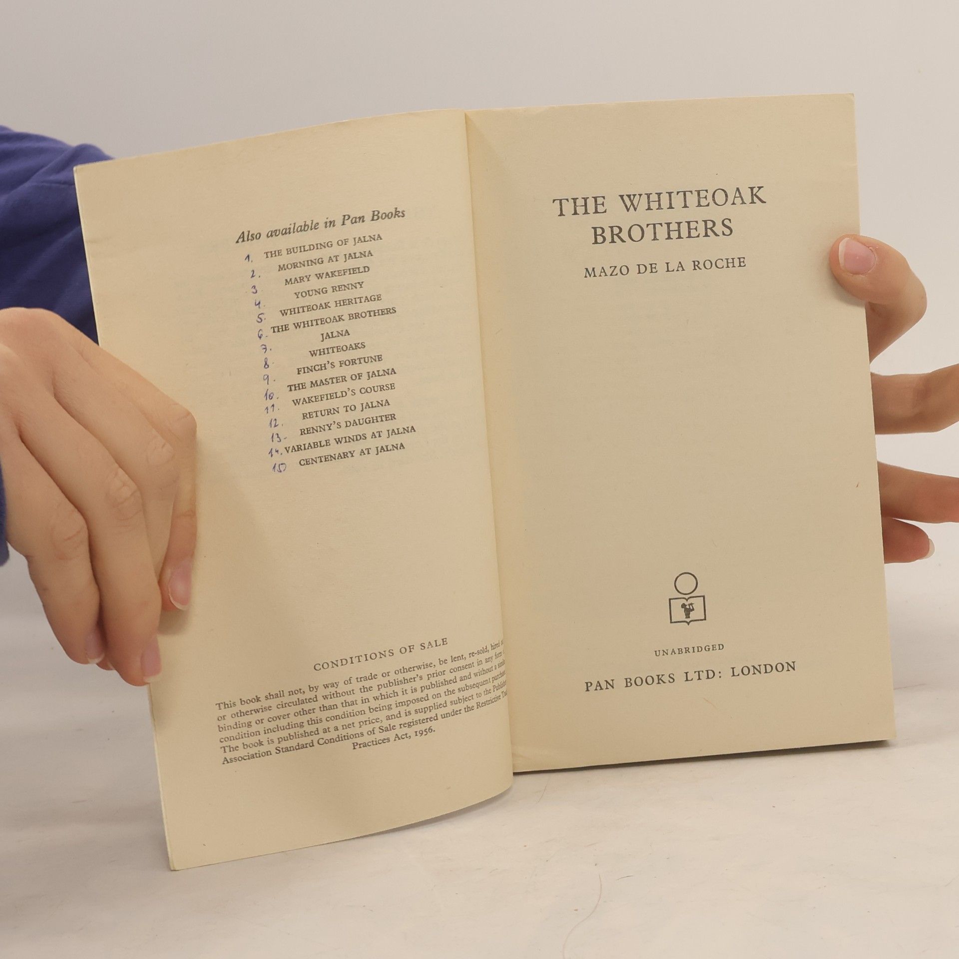 Mazo de la Roche The Whiteoaks of Jalna: The Whiteoak Brothers