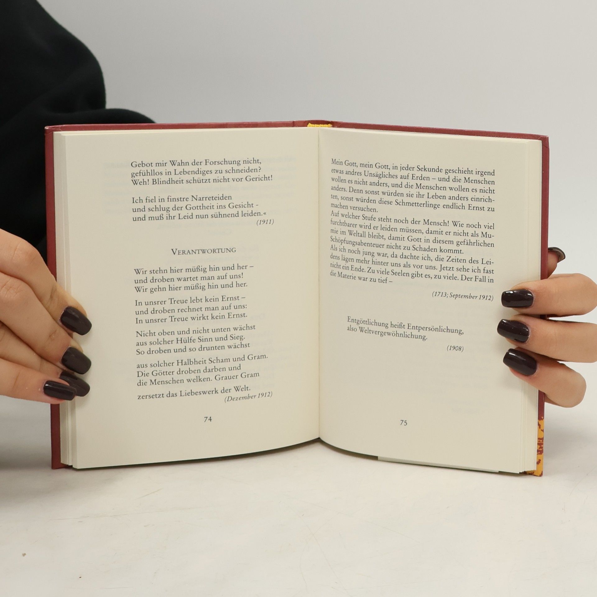 Christian Morgenstern Rosen Bibliothek: Kein Augenblick ohne ein Ja