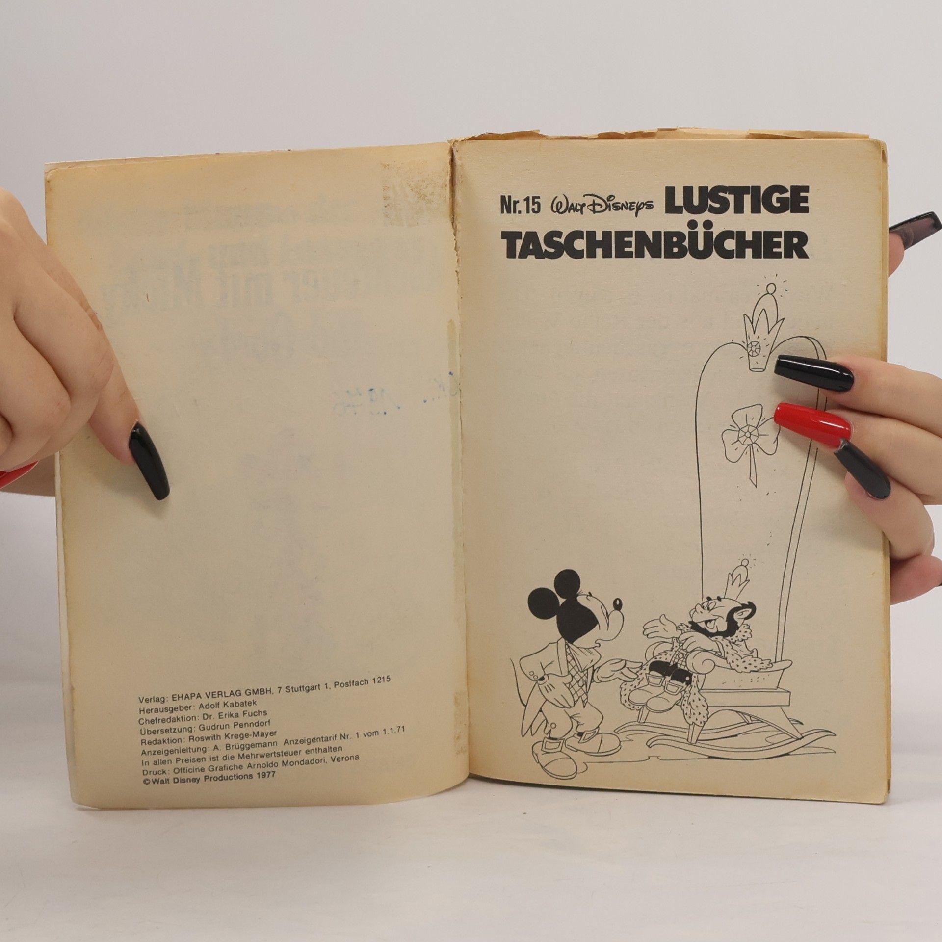 Gudrun Penndorf Abenteuer mit Micky und Goofy 15