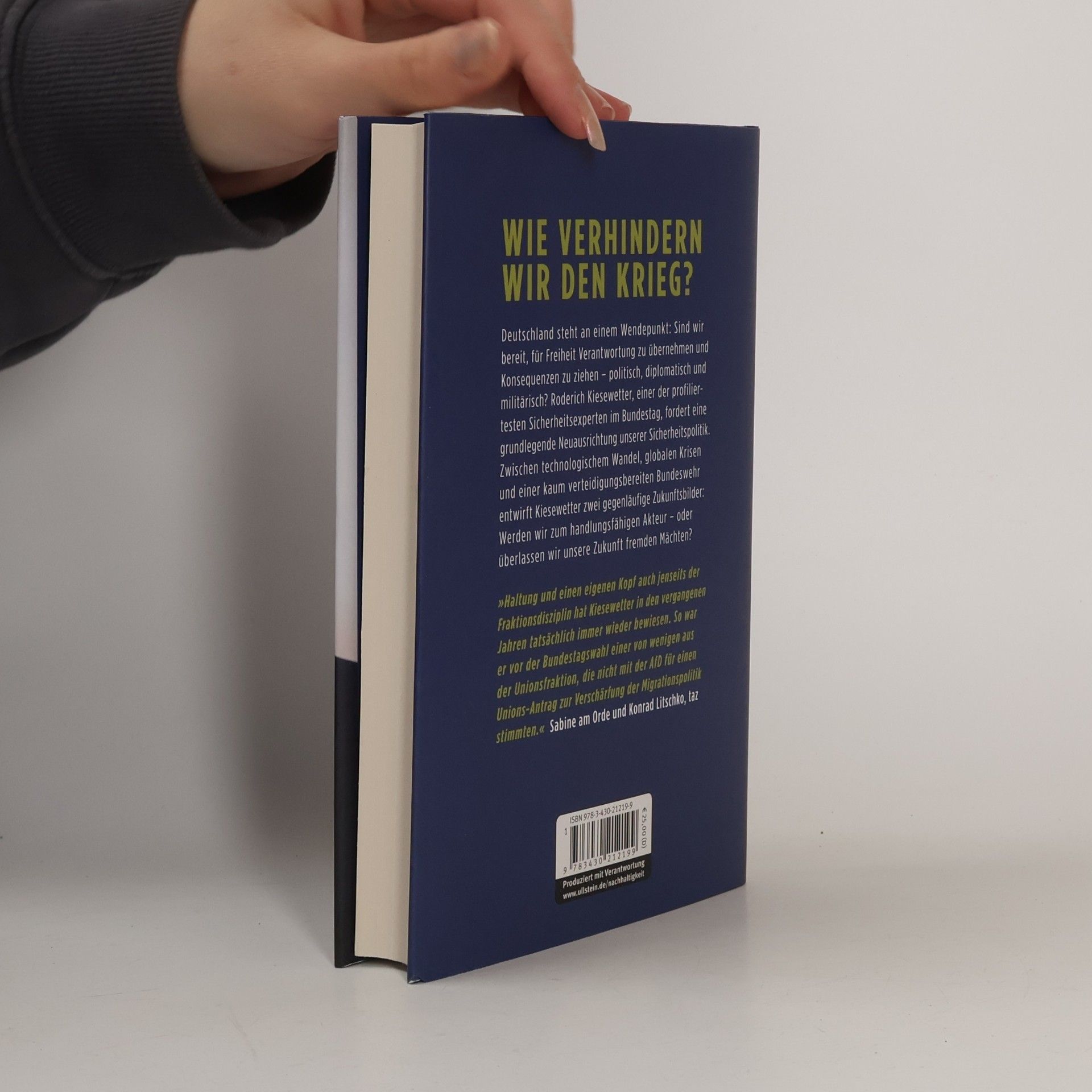 Roderich Kiesewetter Was wollen wir? Was können wir?
