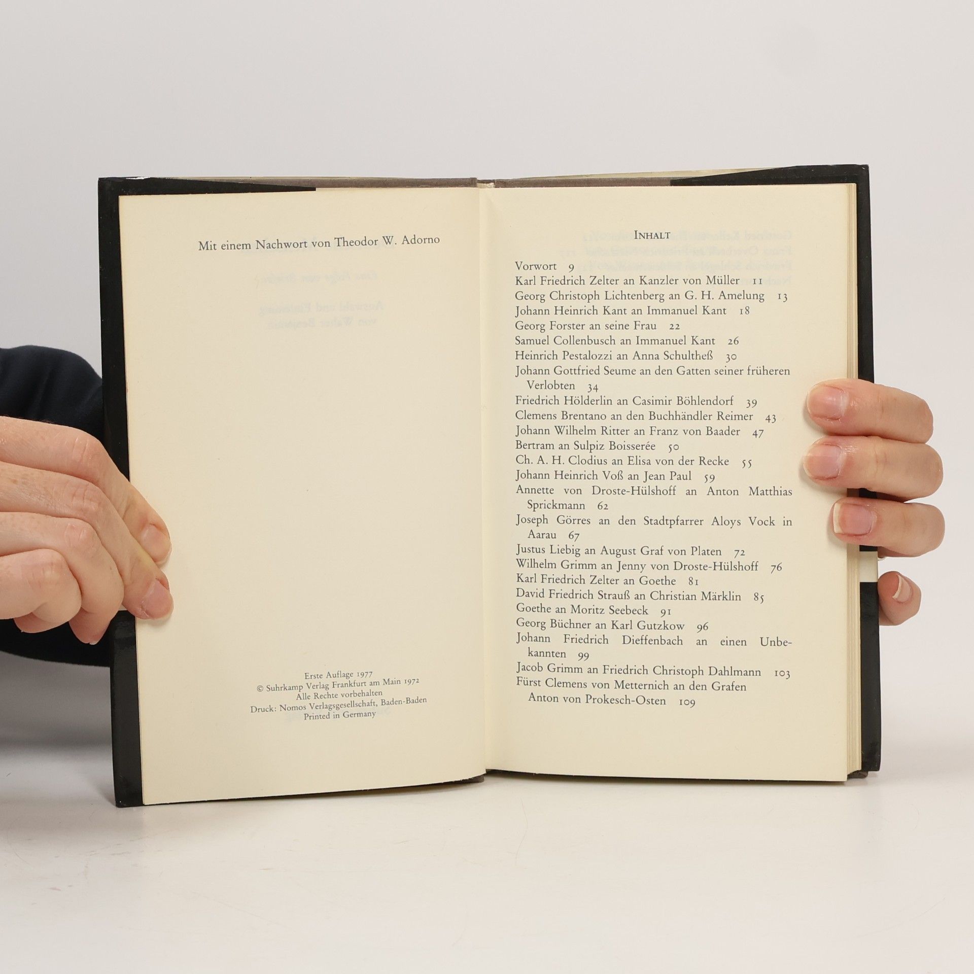 Walter Benjamin Deutsche Menschen