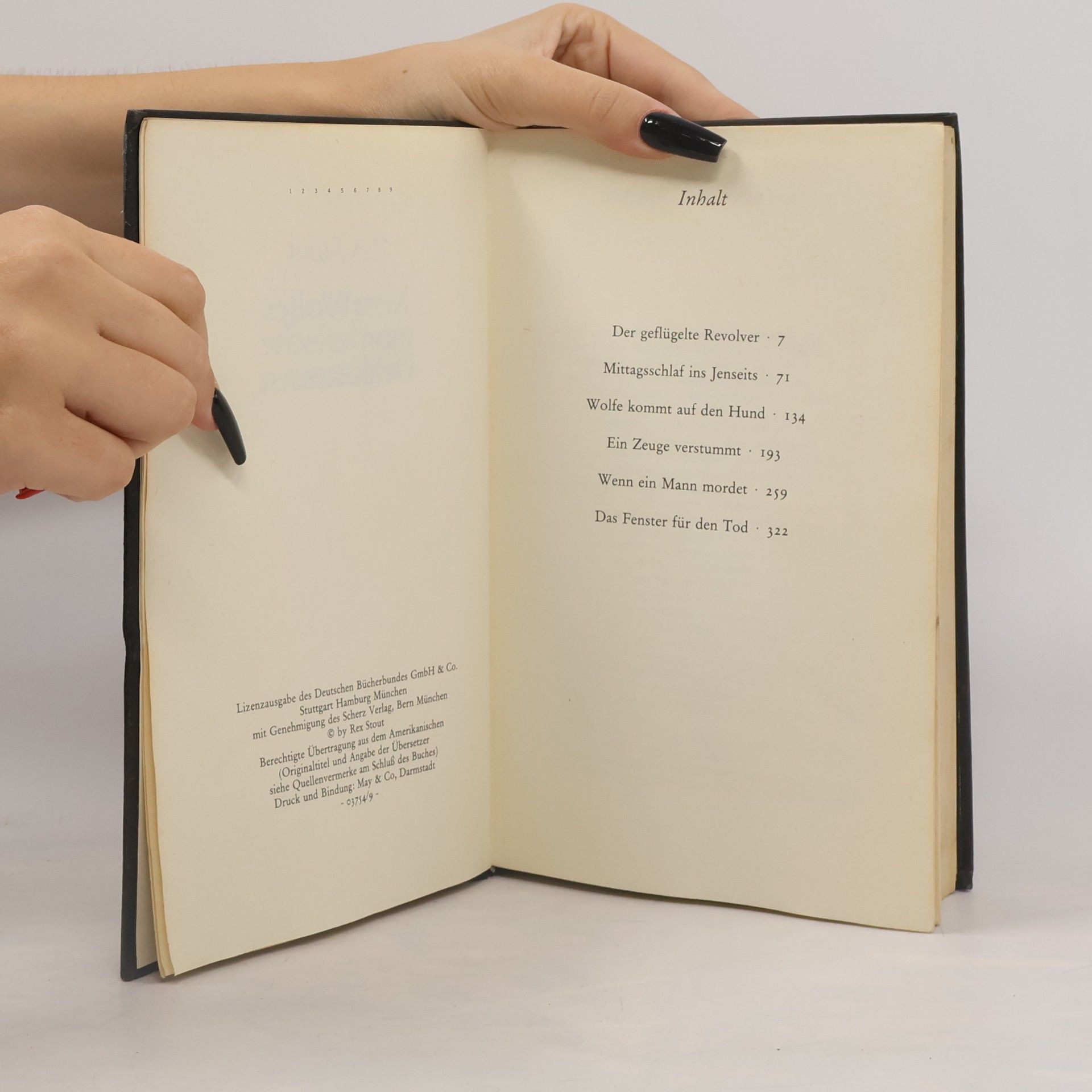 Rex Stout Nero Wolfe´s mörderische Delikatessen