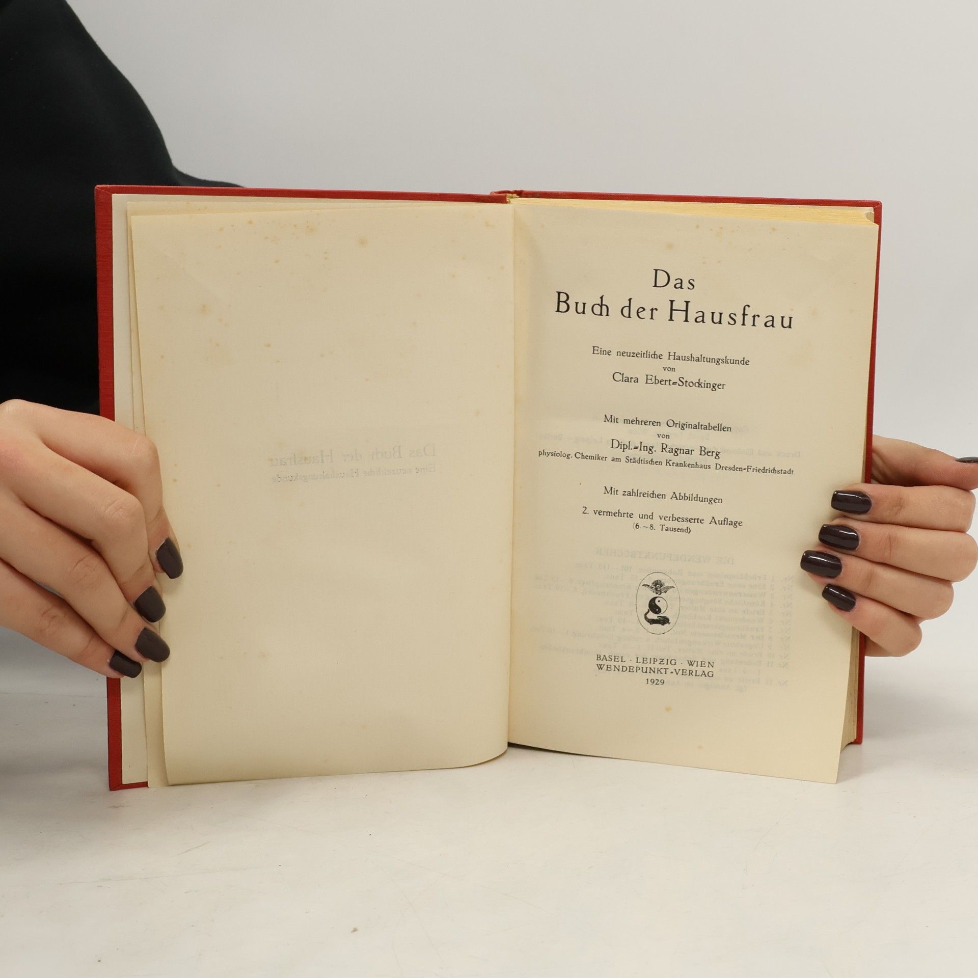 Clara Ebert-Stockinger Das Buch der Hausfrau