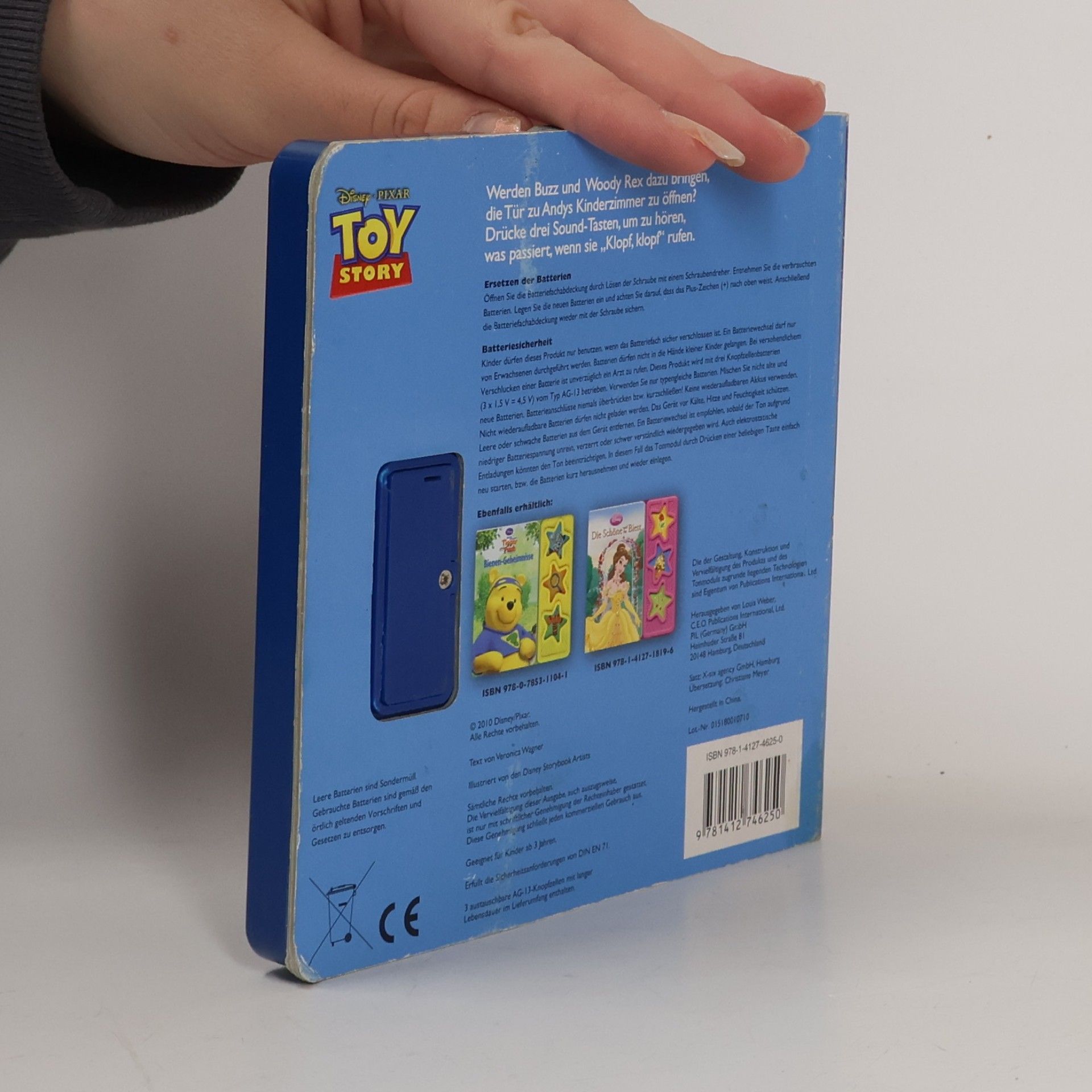 Walt Disney Toy Story: Klopf, klopf! - Buch mit 3-Button-Display
