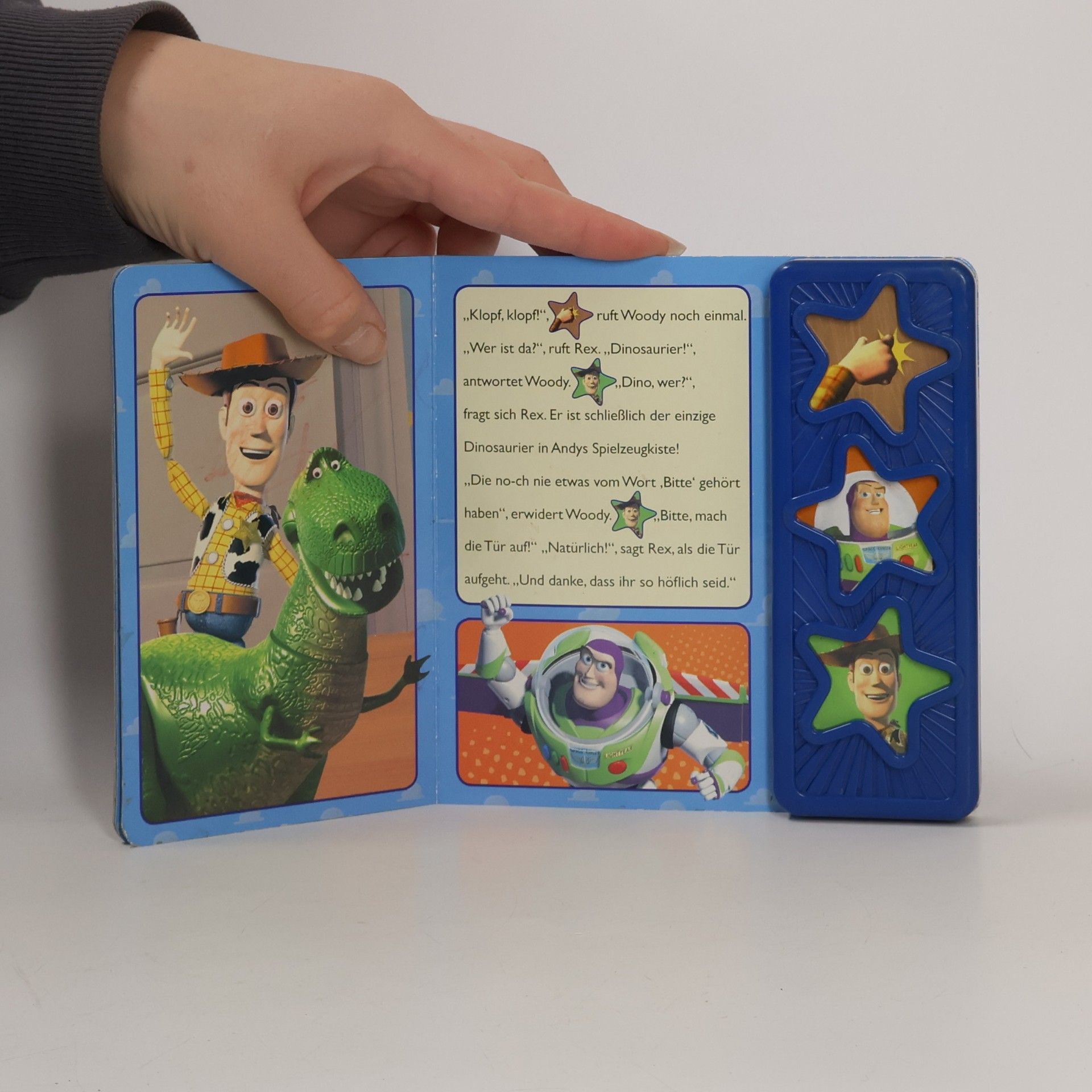 Walt Disney Toy Story: Klopf, klopf! - Buch mit 3-Button-Display