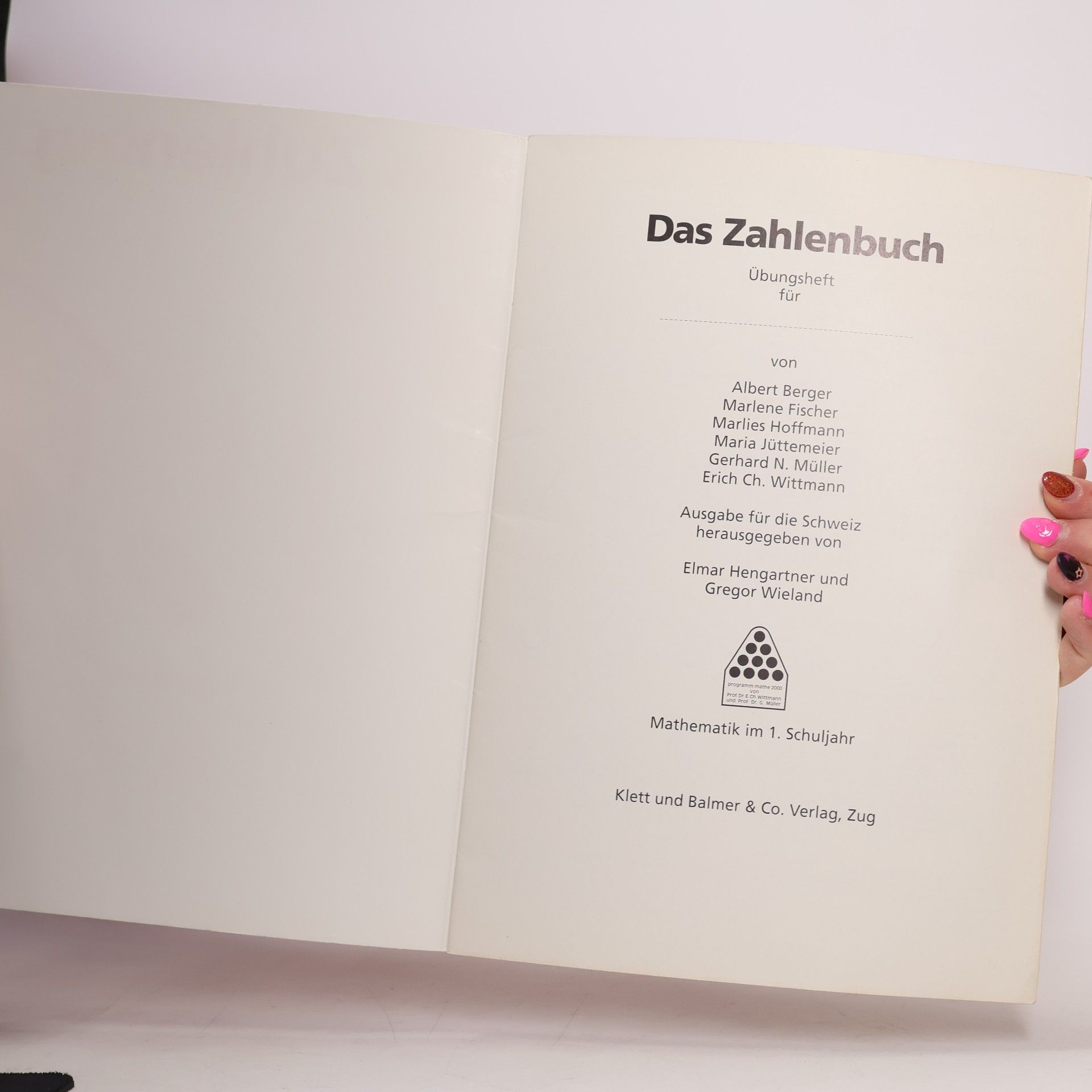 Gerhard Müller Das Zahlenbuch