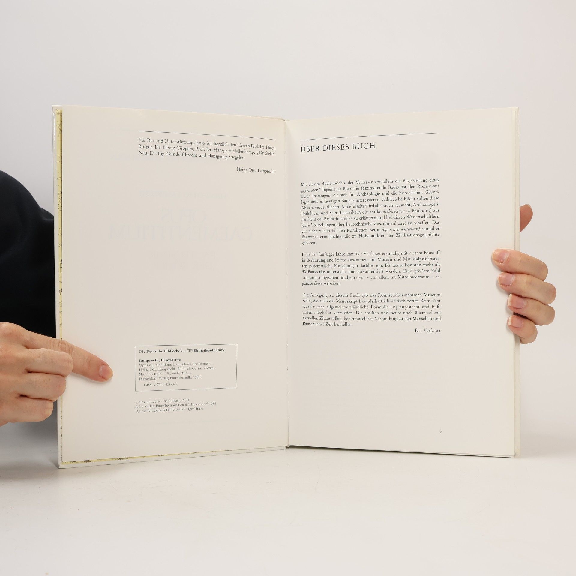 Heinz-Otto Lamprecht Opus Caementitium