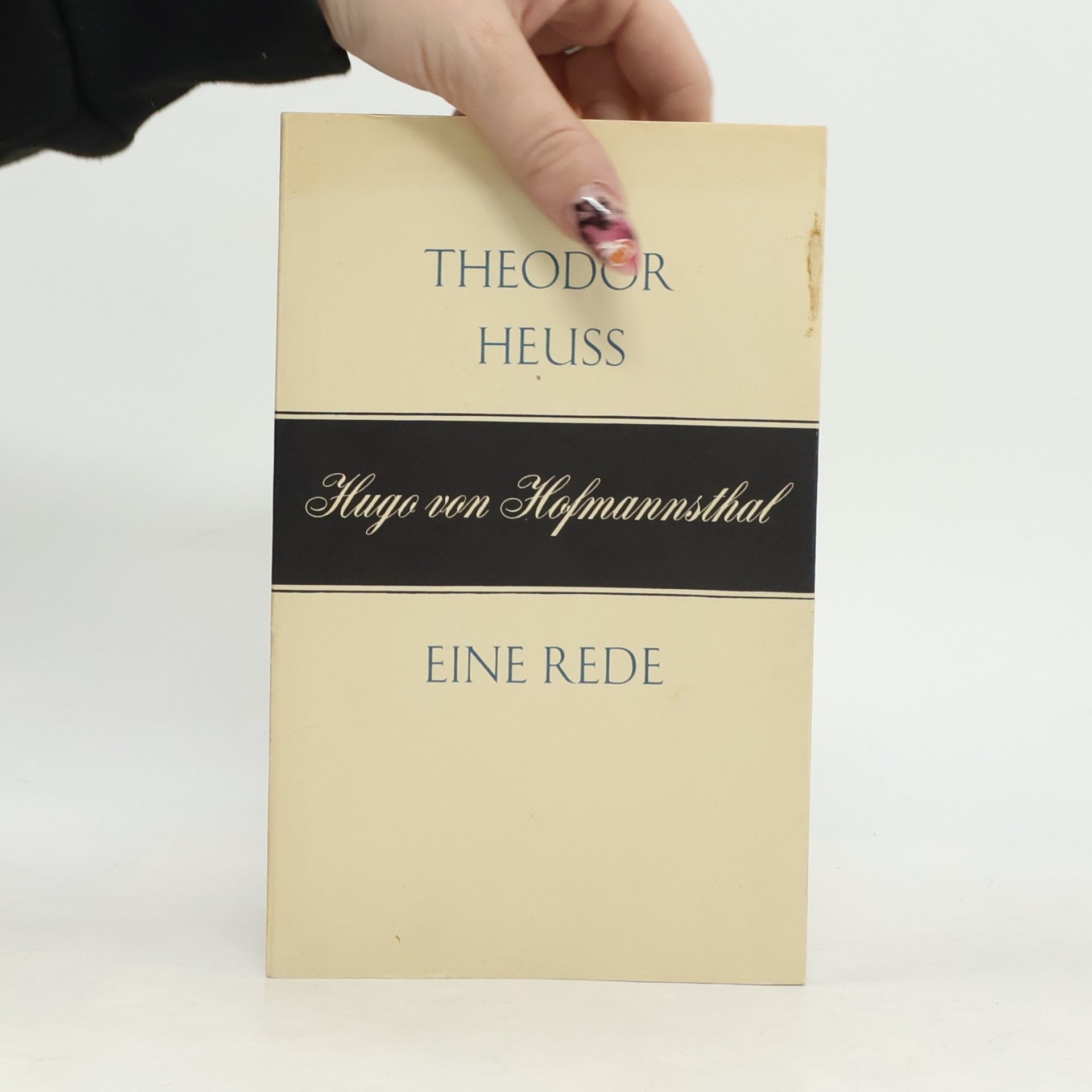 Theodor Heuss Hugo von Hofmannsthal