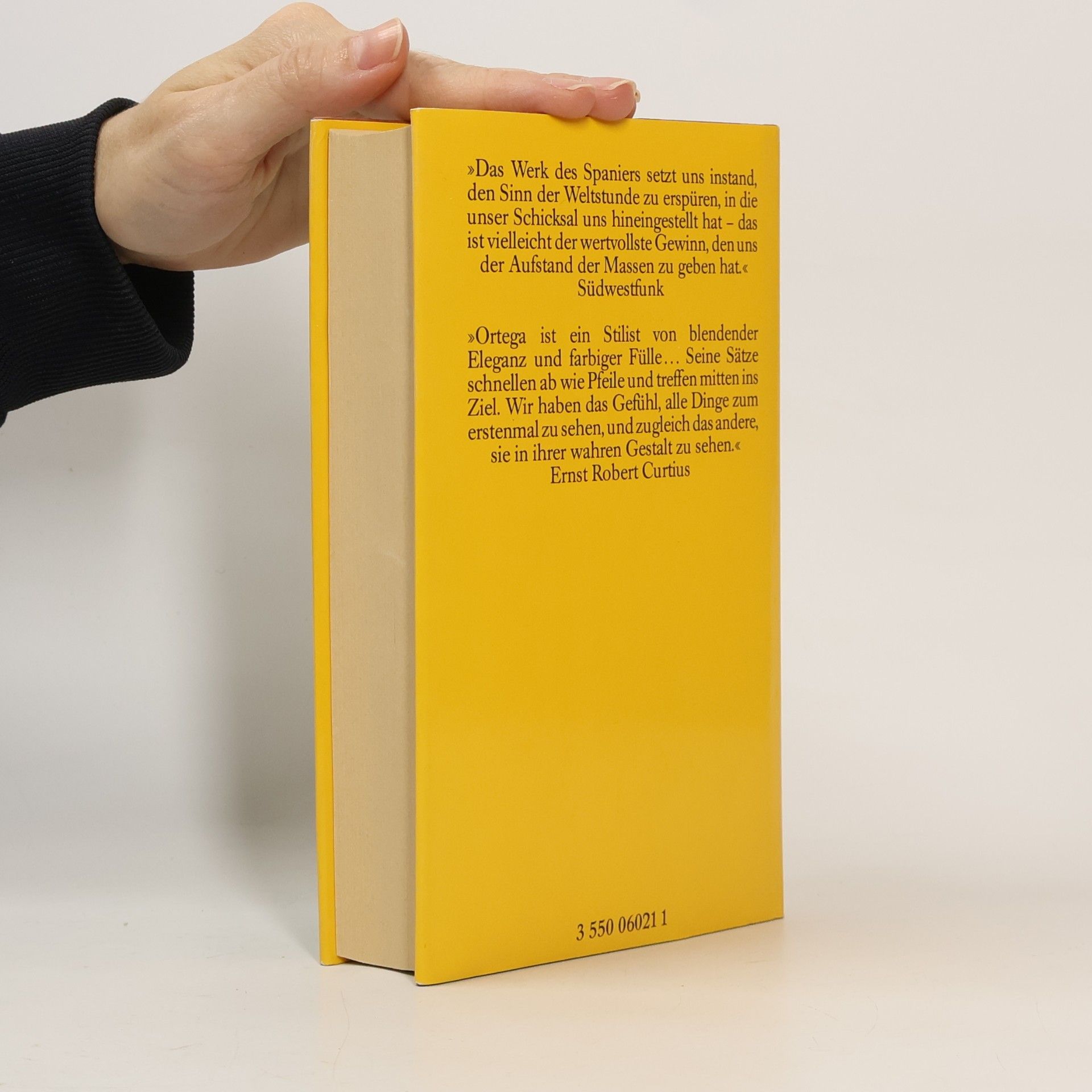 José Ortega y. Gasset Die Hauptwerke