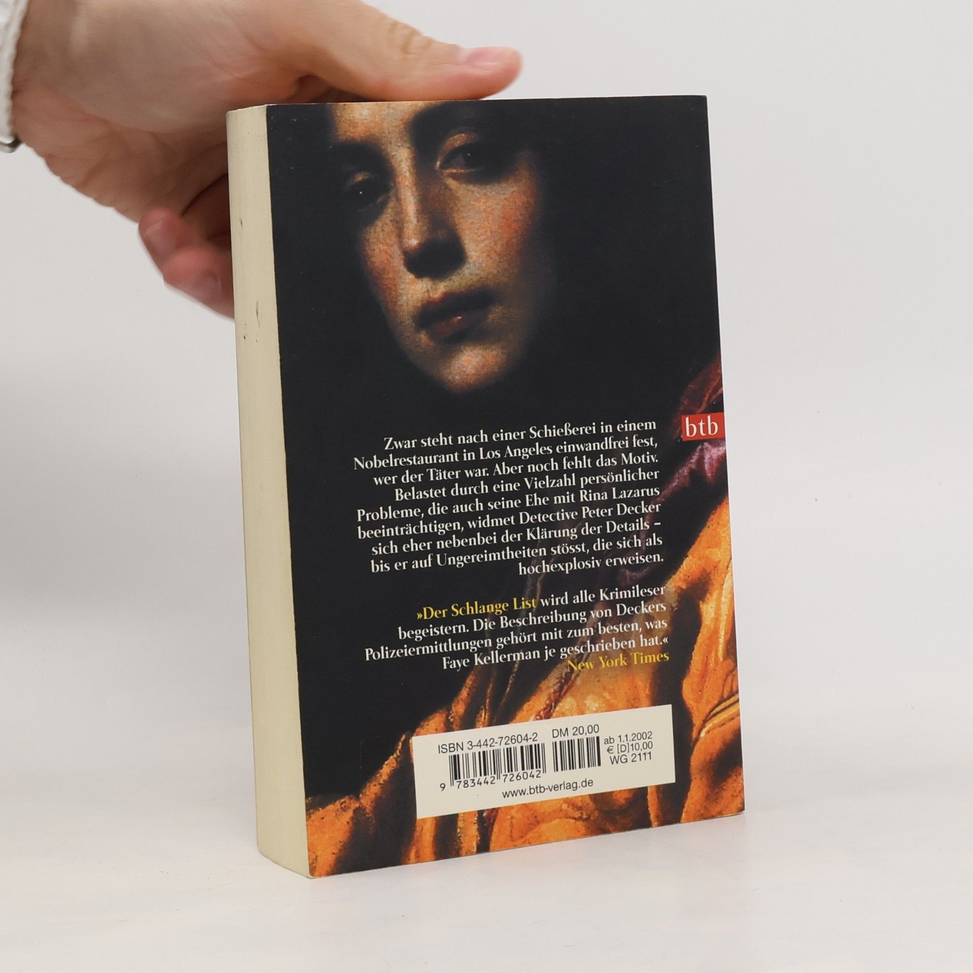 Faye Kellerman Der Schlange List