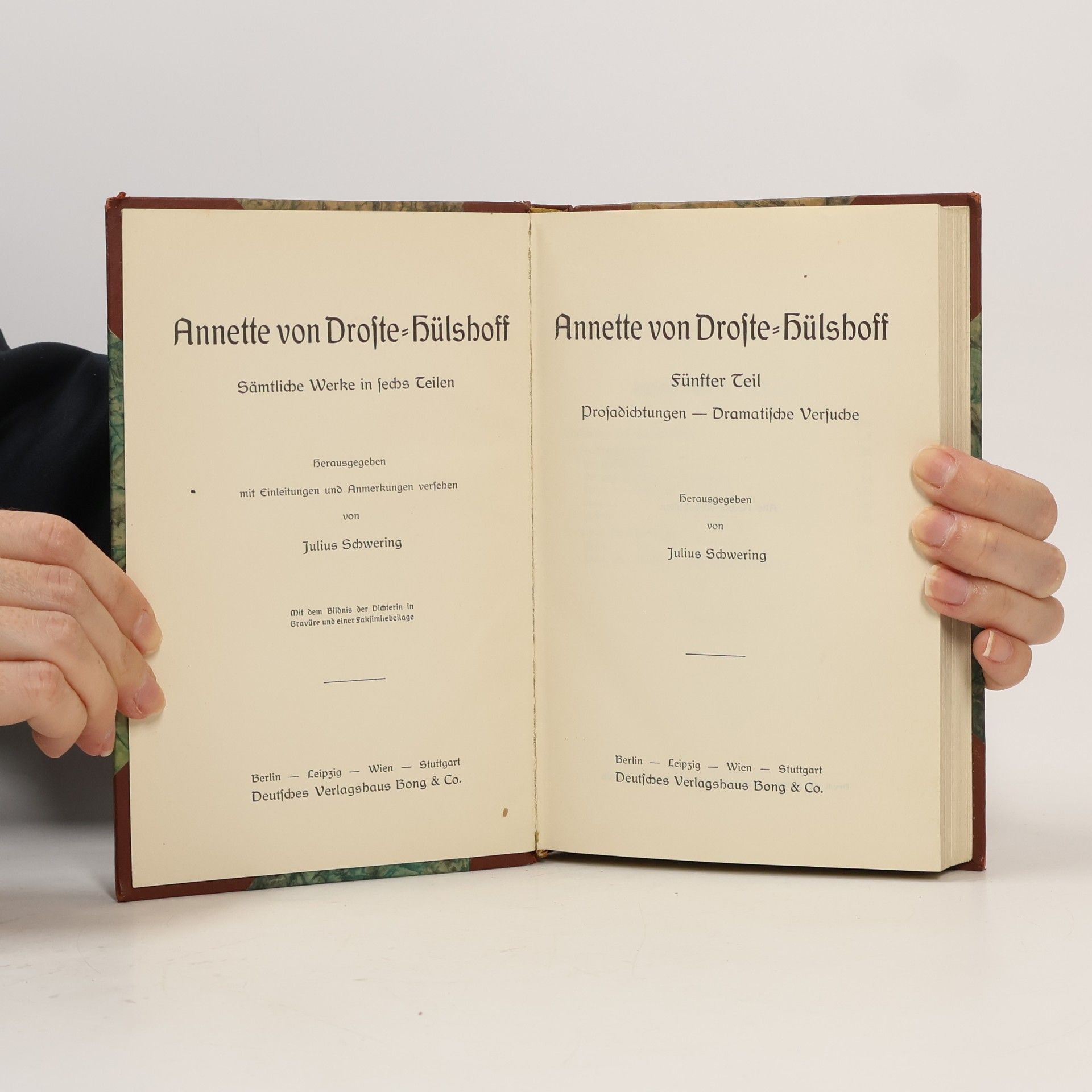 Nikolaus Lenau Annette von Droste-Hülshoff. Fünfter Teil