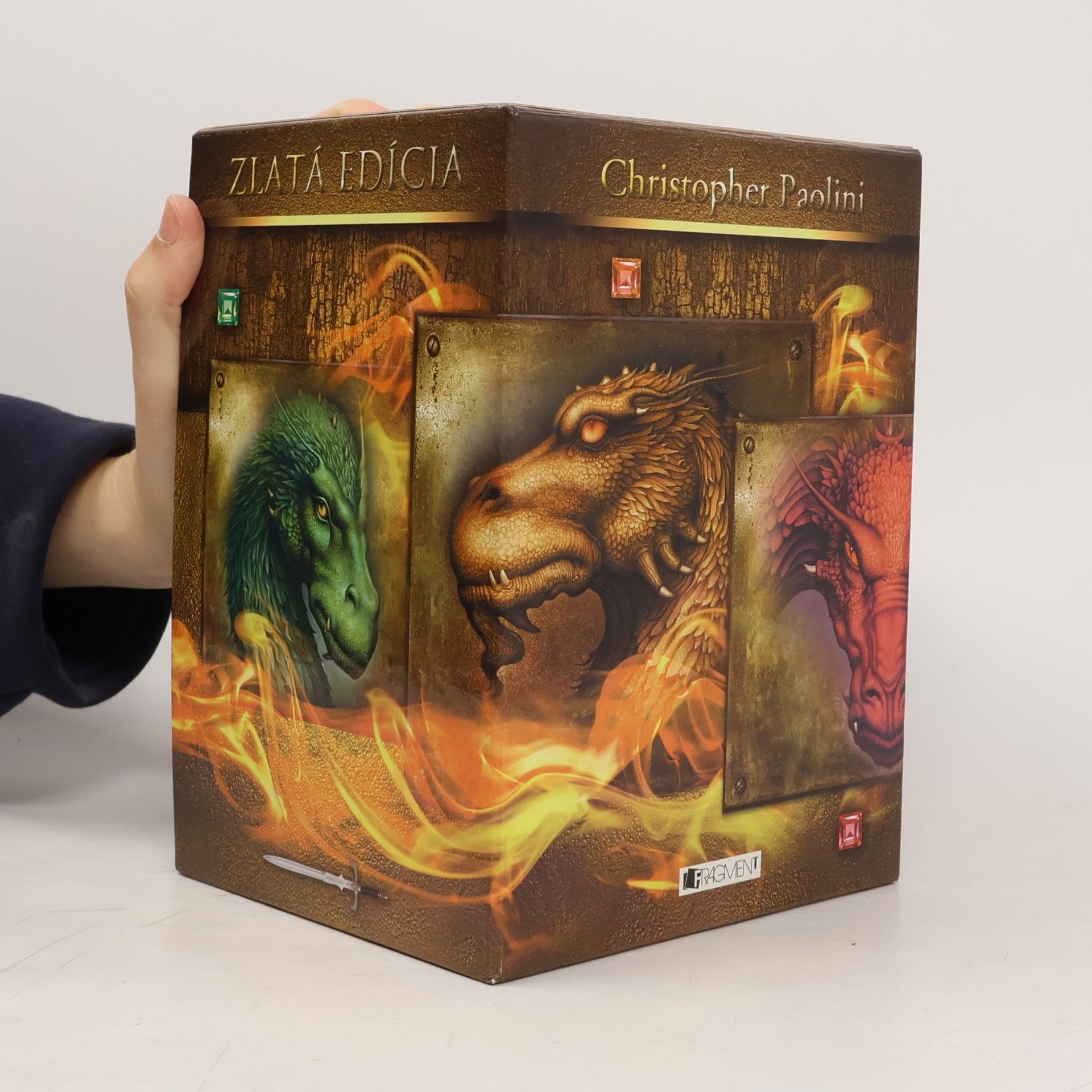 Christopher Paolini Odkaz Dračích jazdcov 1-4. Box