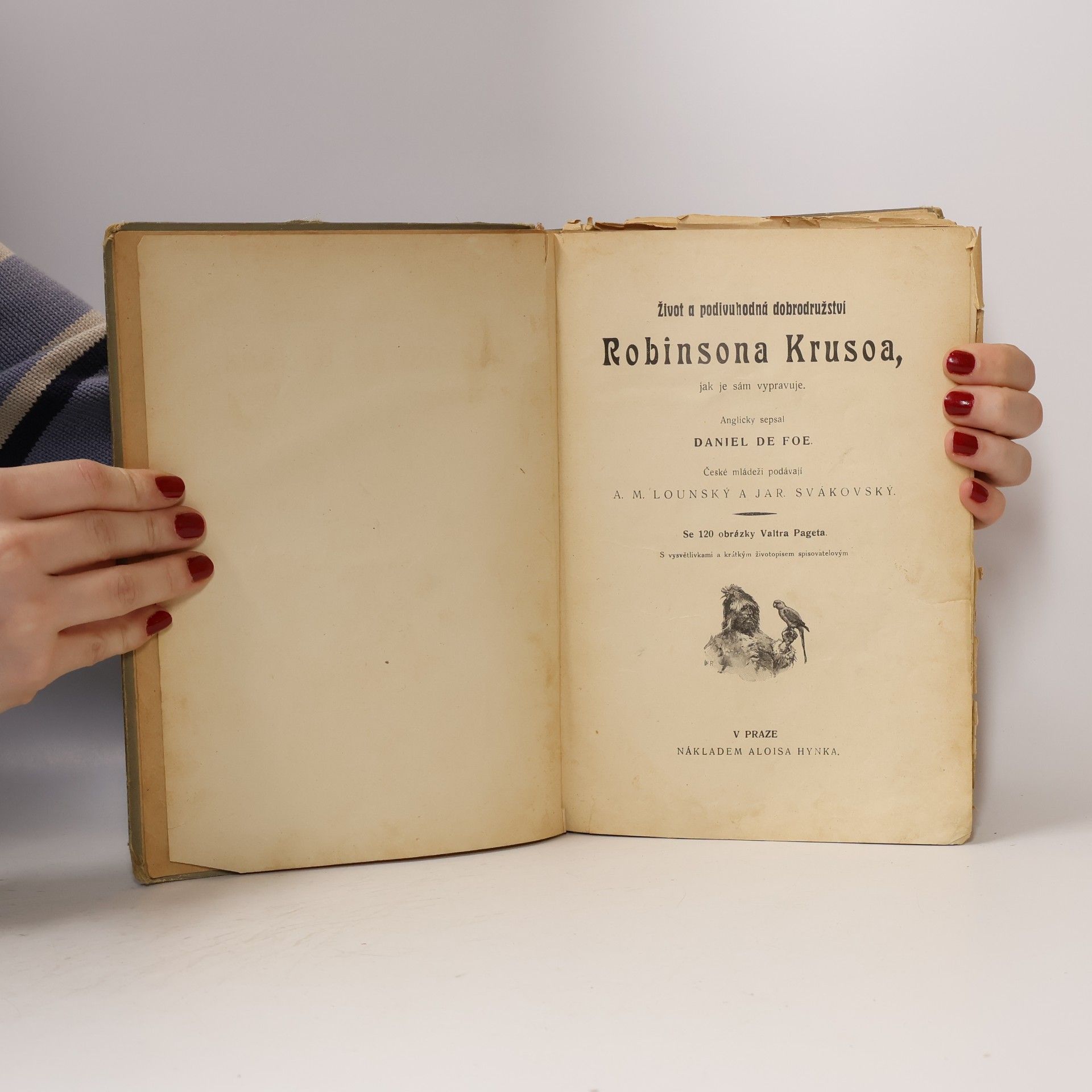 Daniel Defoe Život a podivuhodná dobrodružství Robinsona Krusoa, jak je sám vypravuje