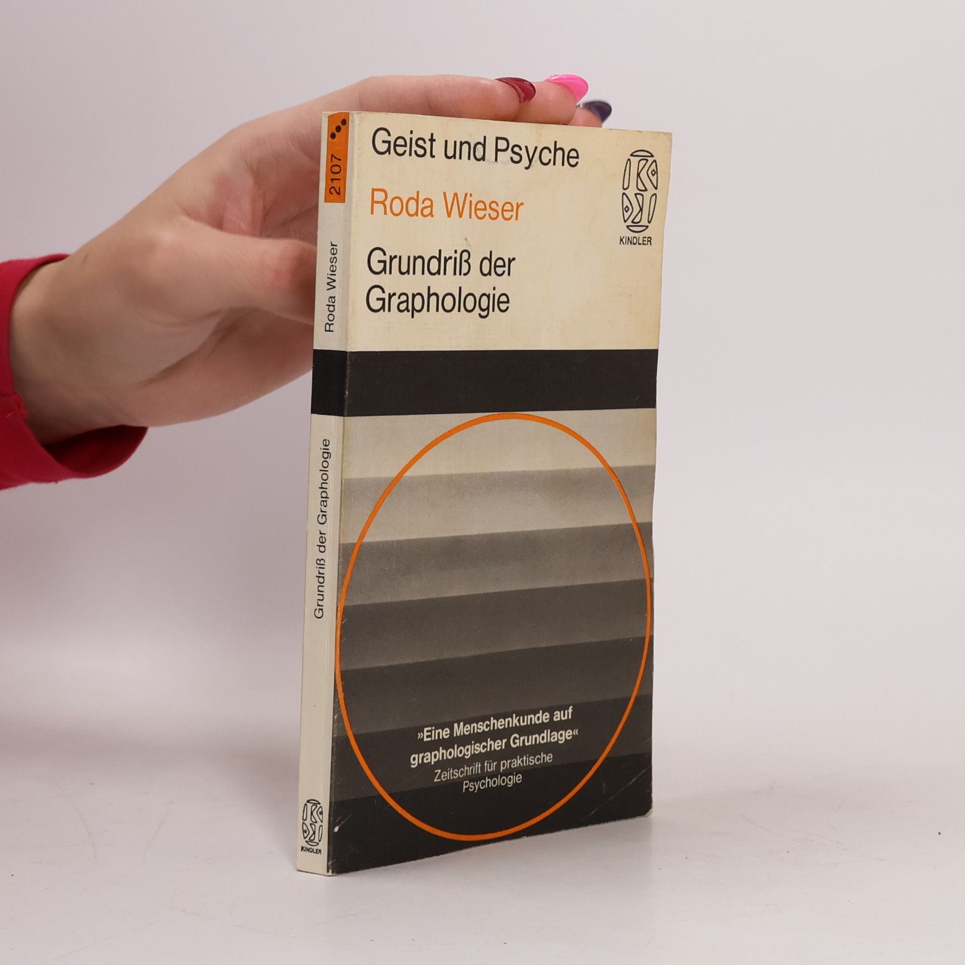 Grundriss der Graphologie