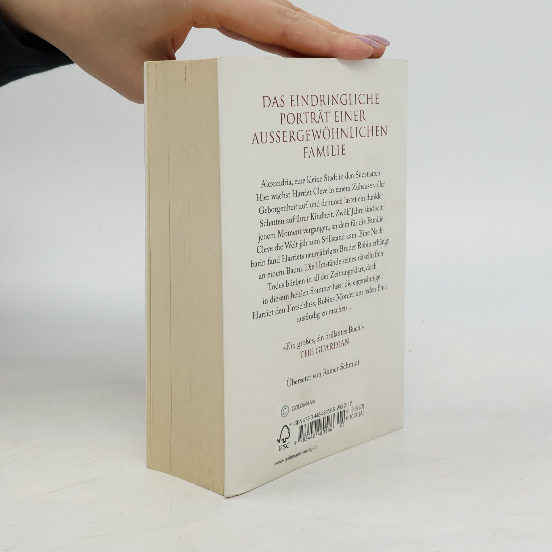 Donna Tartt Der kleine Freund