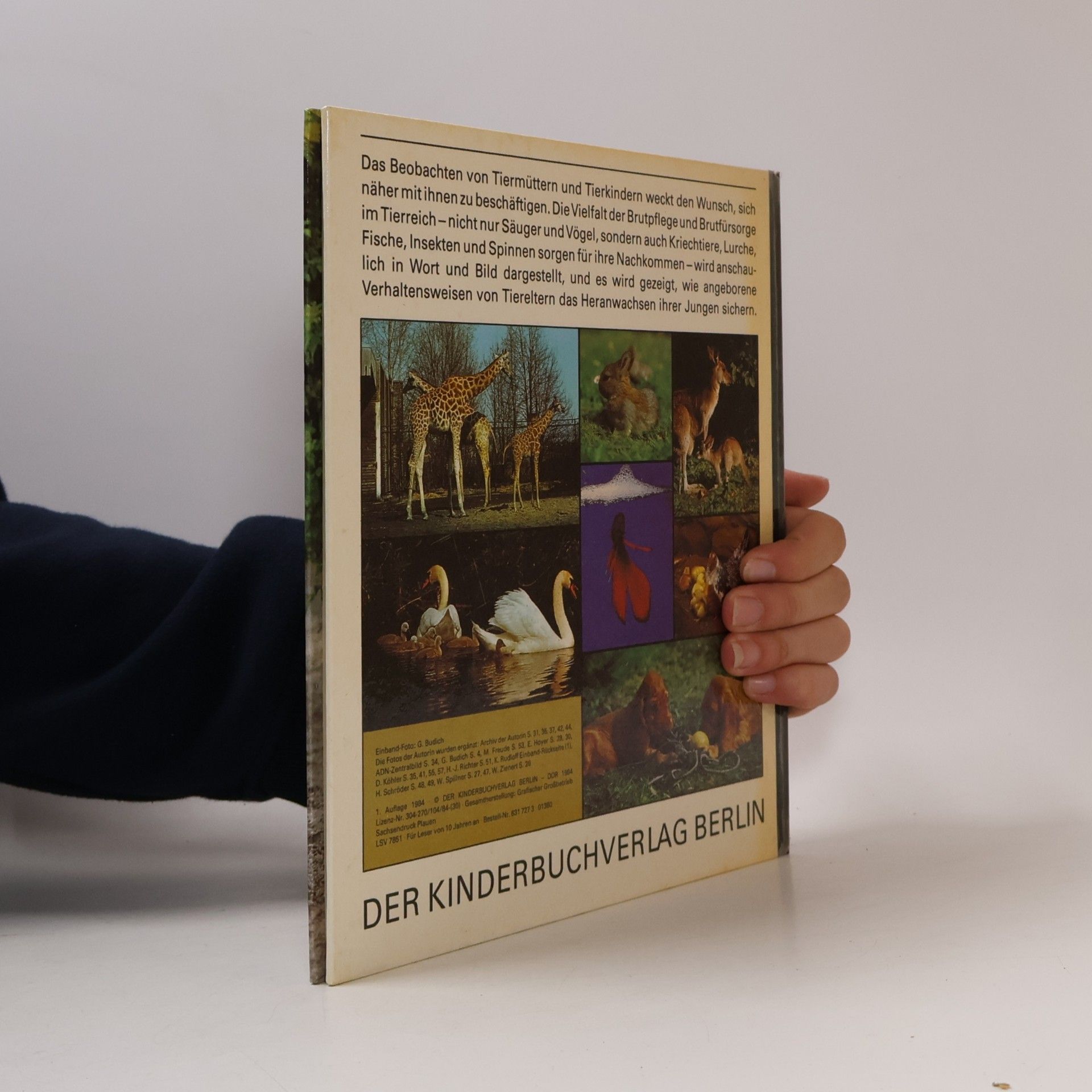 Barbara Lange Tiereltern, Tierkinder