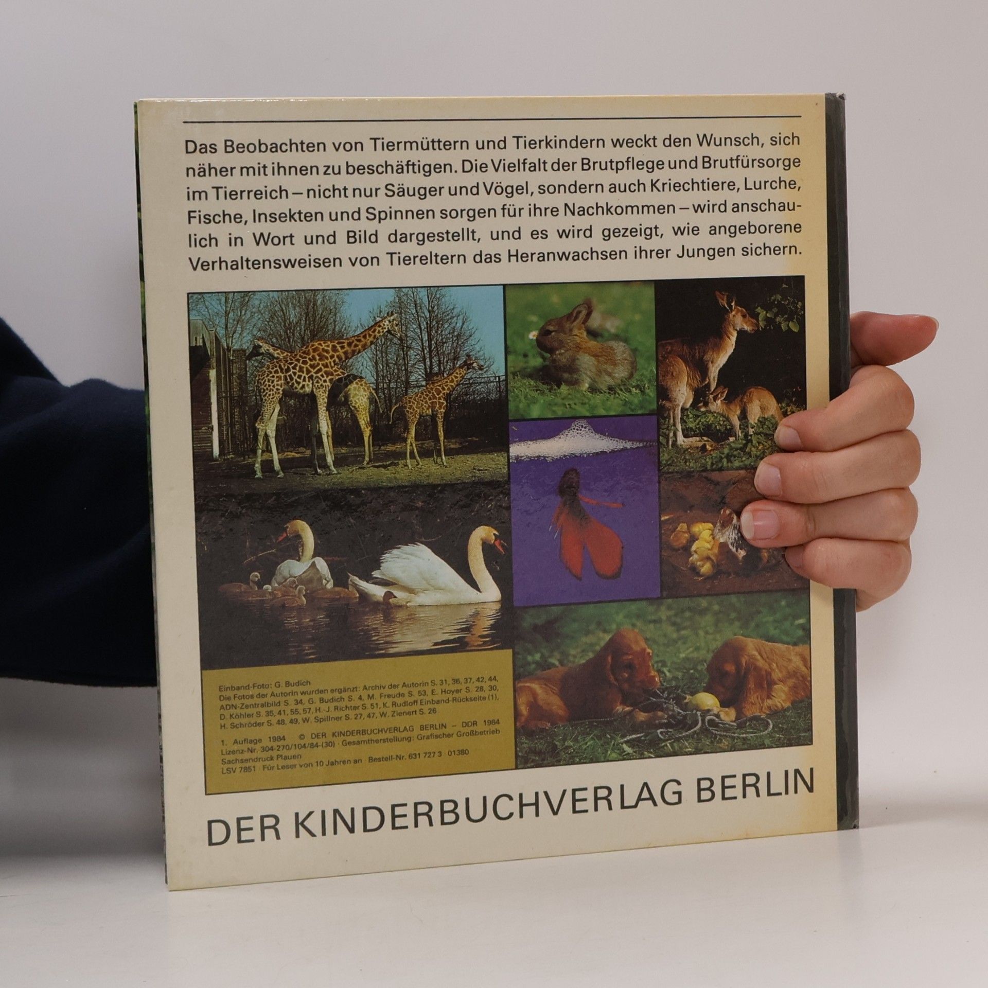 Barbara Lange Tiereltern, Tierkinder