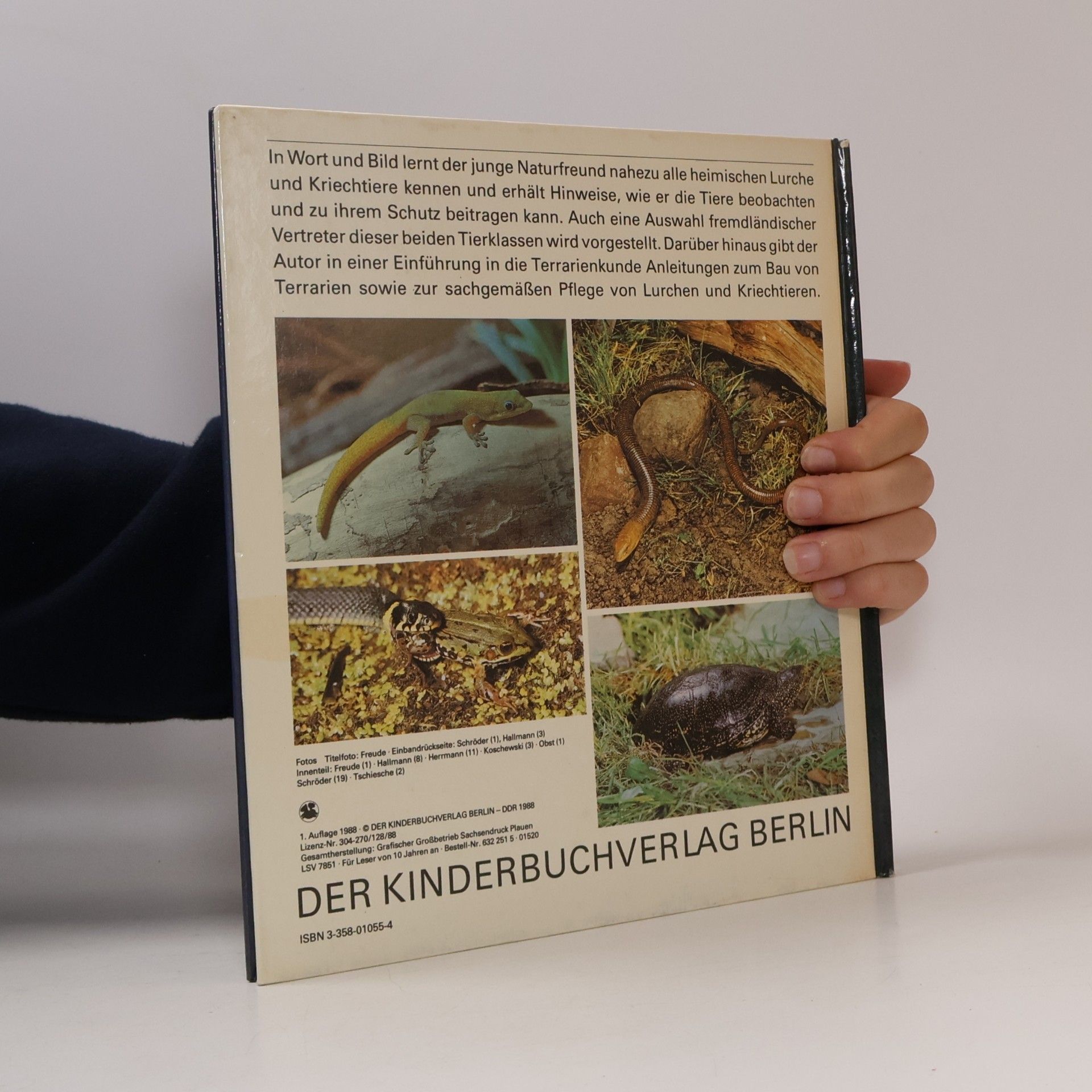 Karl-Heinz Tschiesche Lurche und Kriechtiere