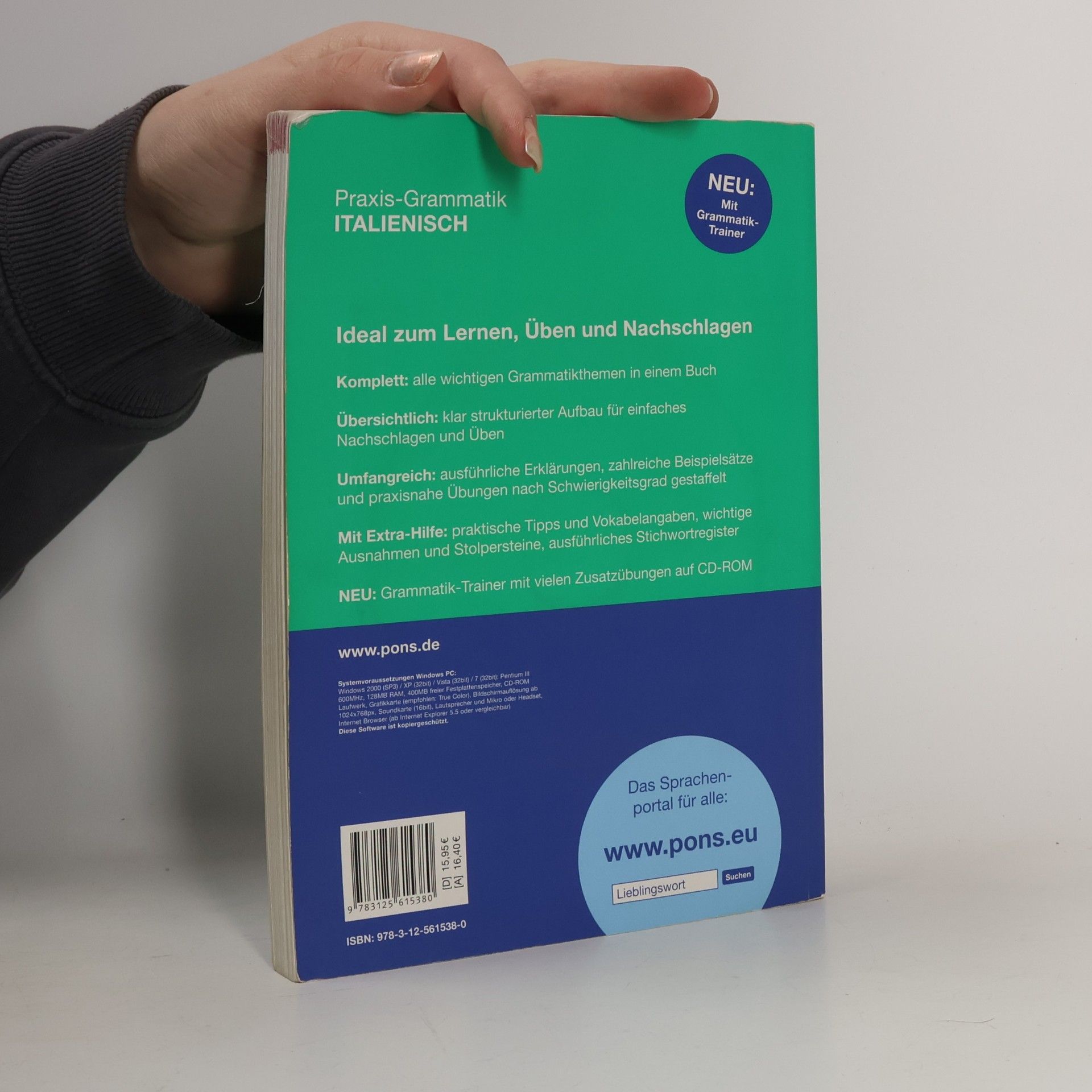 Beatrice Rovere Fenati PONS Praxis-Grammatik Italienisch