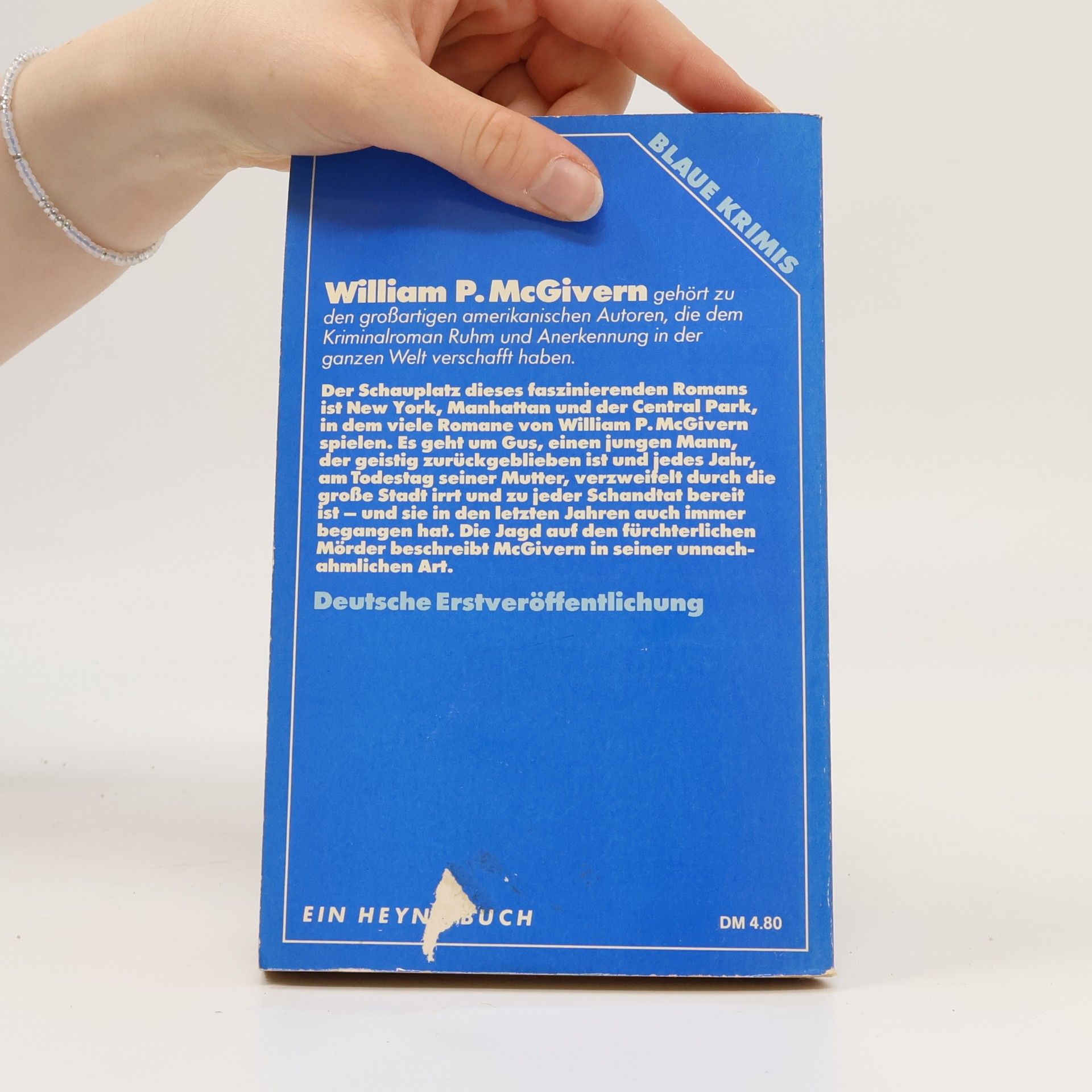 William P. McGivern Blaue Krimis - 1734: Dunkle Nächte