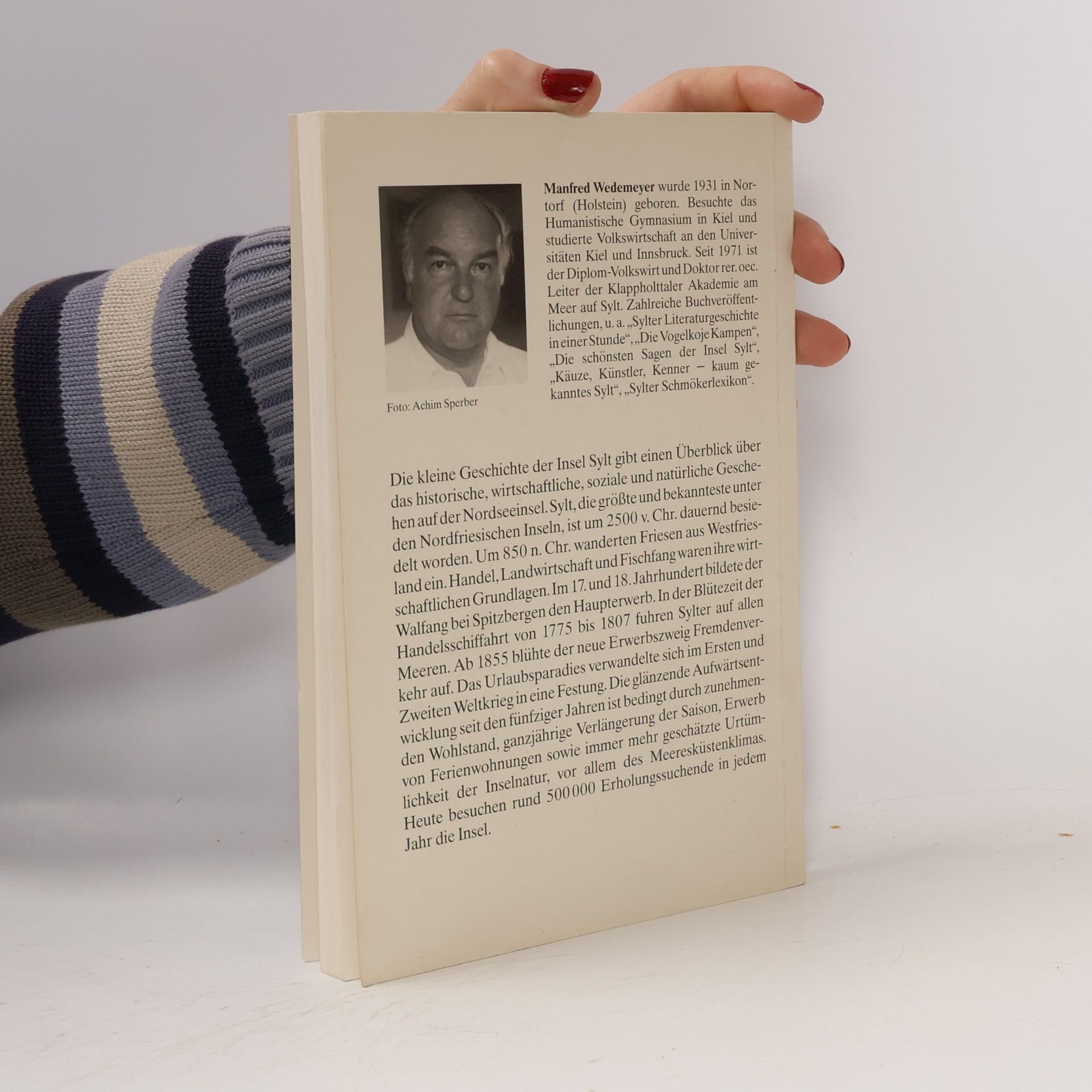 Manfred Wedemeyer Kleine Geschichte der Insel Sylt