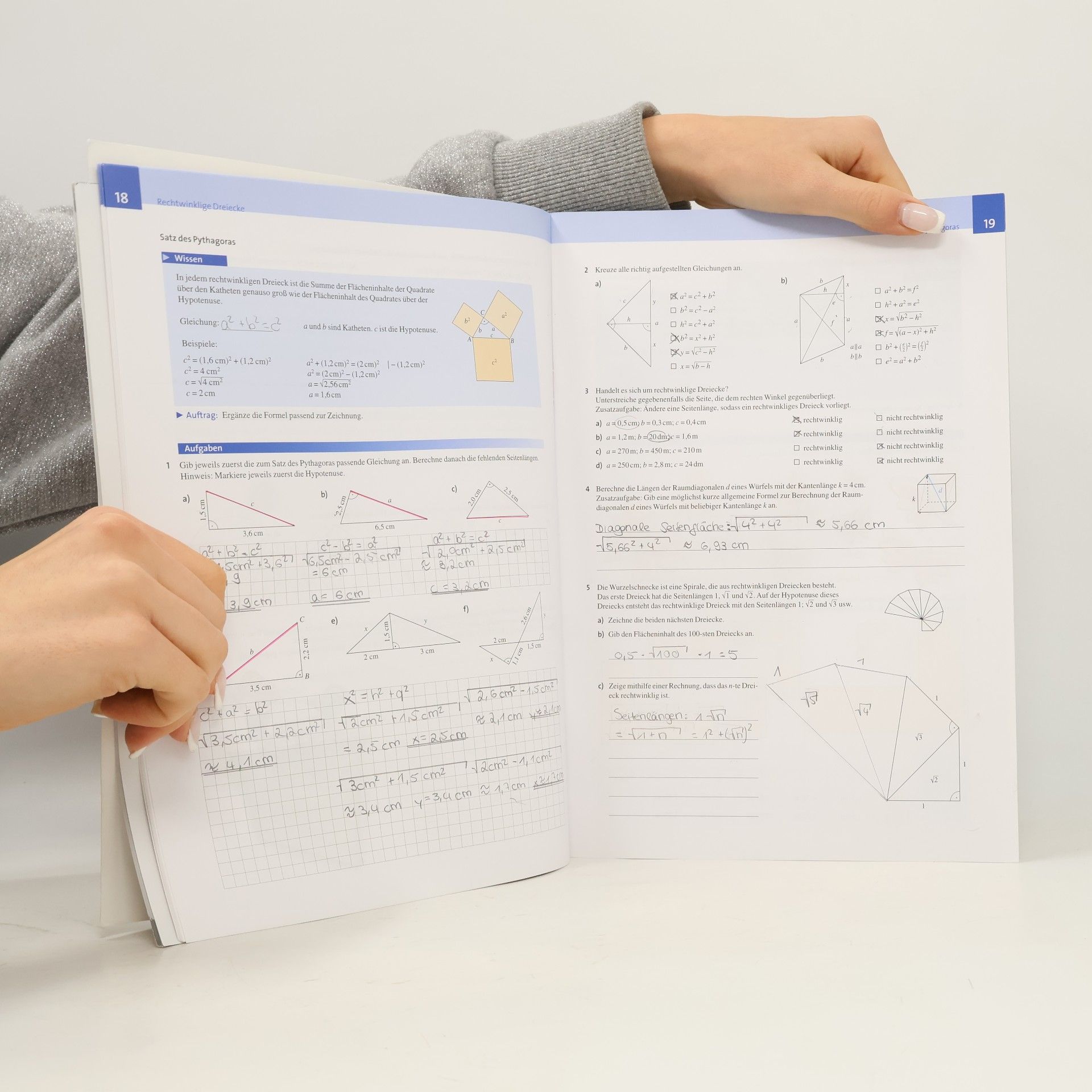 Fundamente der Mathematik 9. Schuljahr. Arbeitsheft Gymnasium Nordrhein-Westfalen