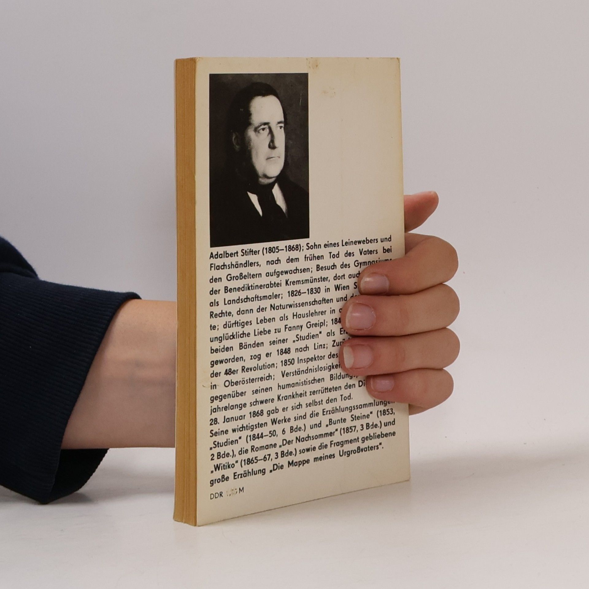 Adalbert Stifter Die Mappe meines Urgroßvaters