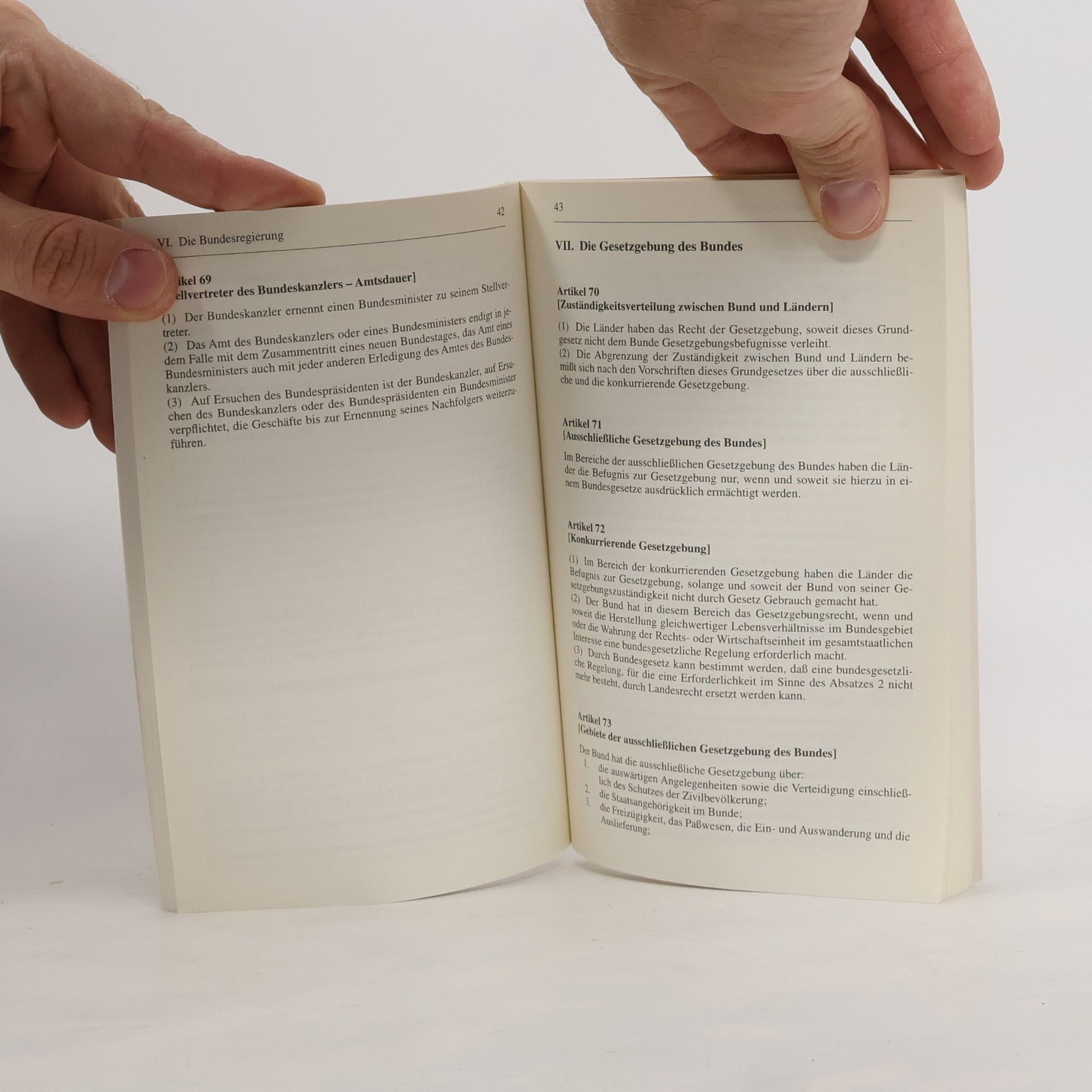 Various authors Grundgesetz