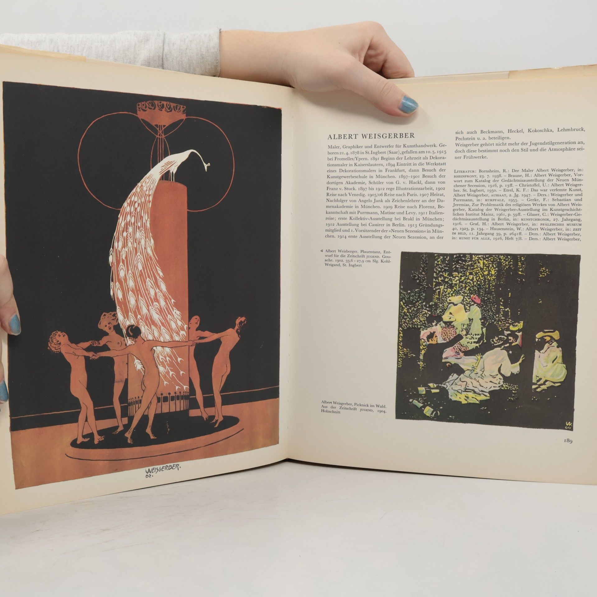 Hans Hofstatter Jugendstil-Druckkunst