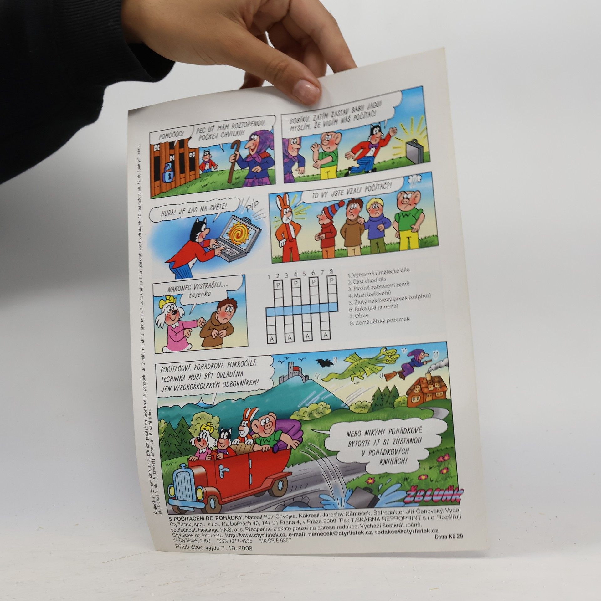 Autorenkollektiv Čtyřlístek Speciál. S počítačem do pohádky 4/2009
