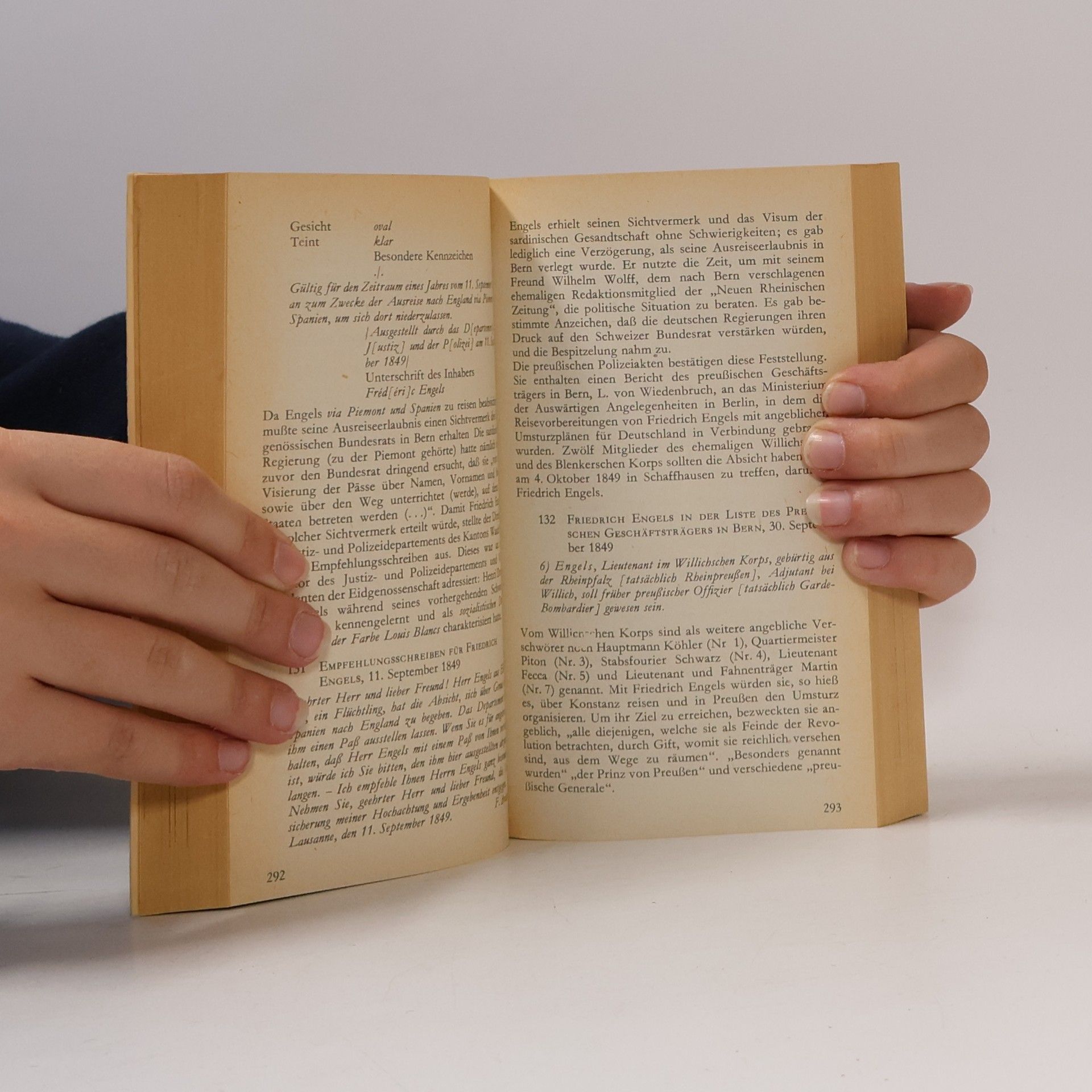 Friedrich Engels Dokumente seines Lebens 1820-1895