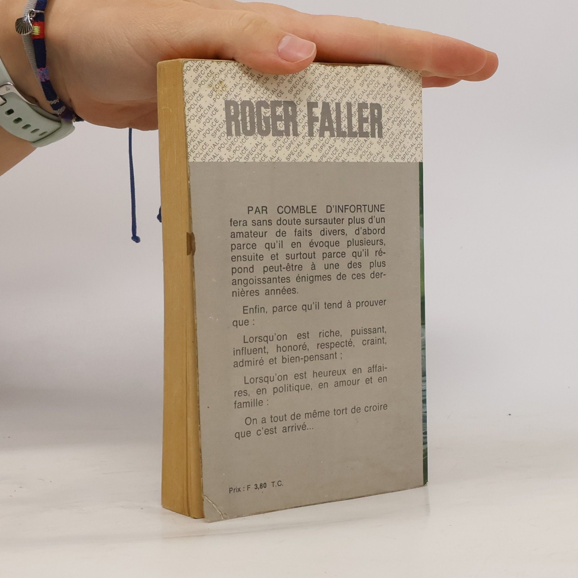 Roger Faller Par comble d'infortune