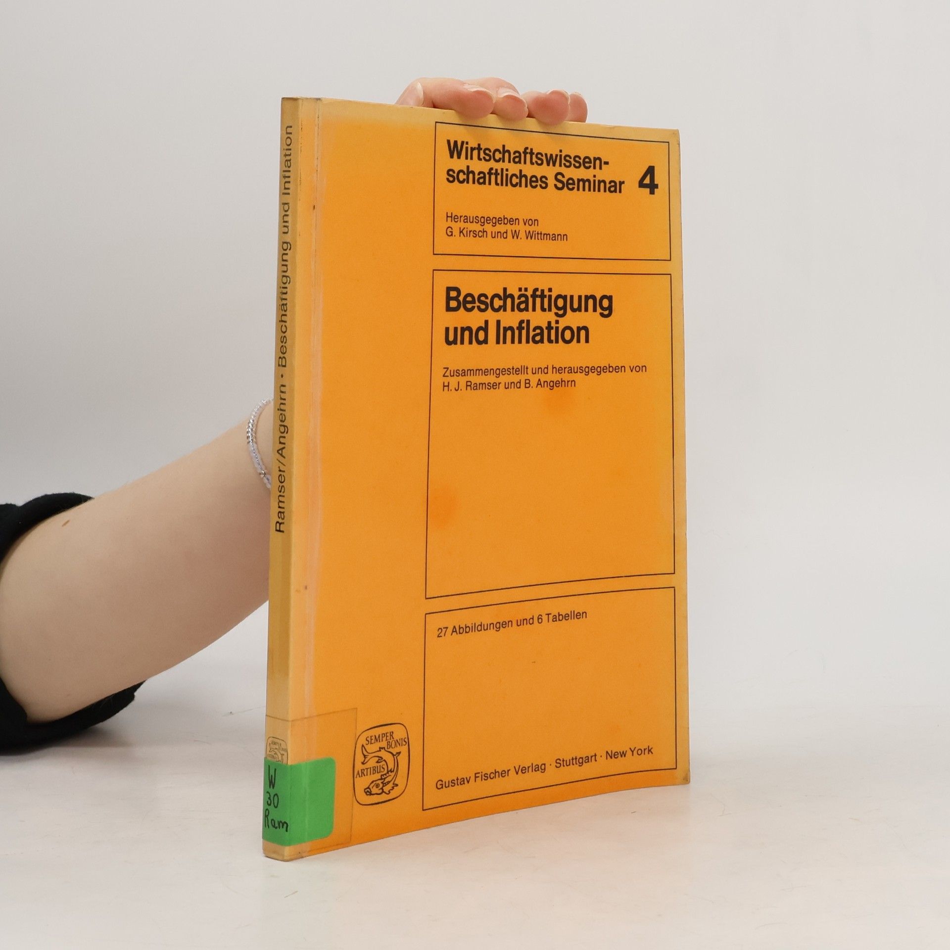 Hans Jürgen Ramser Wirtschaftswissenschaftliches Seminar - 4: Beschäftigung und Inflation